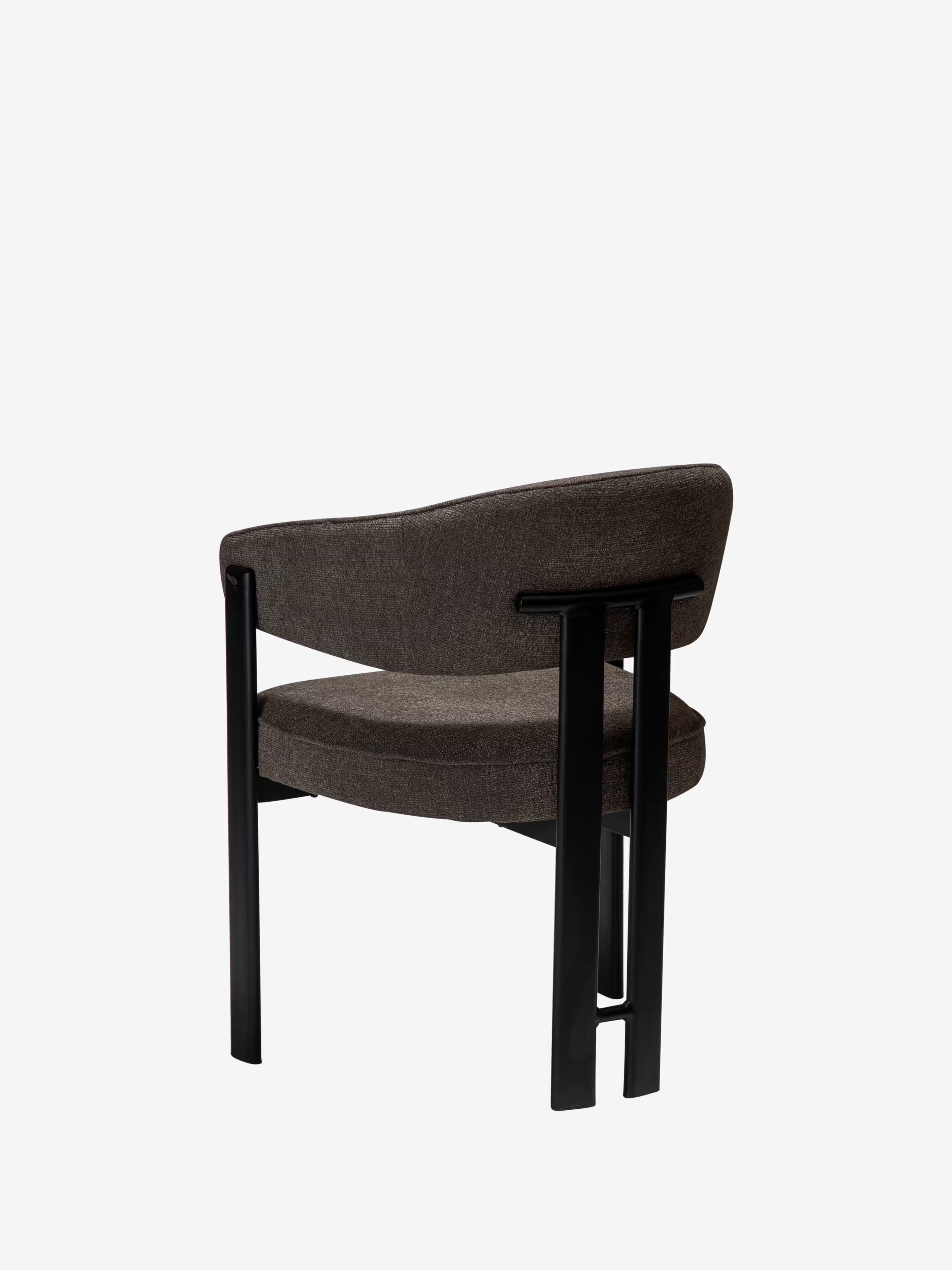 Duct Chaise avec accoudoirs élégante – design raffiné en tissu bouclé et structure en métal