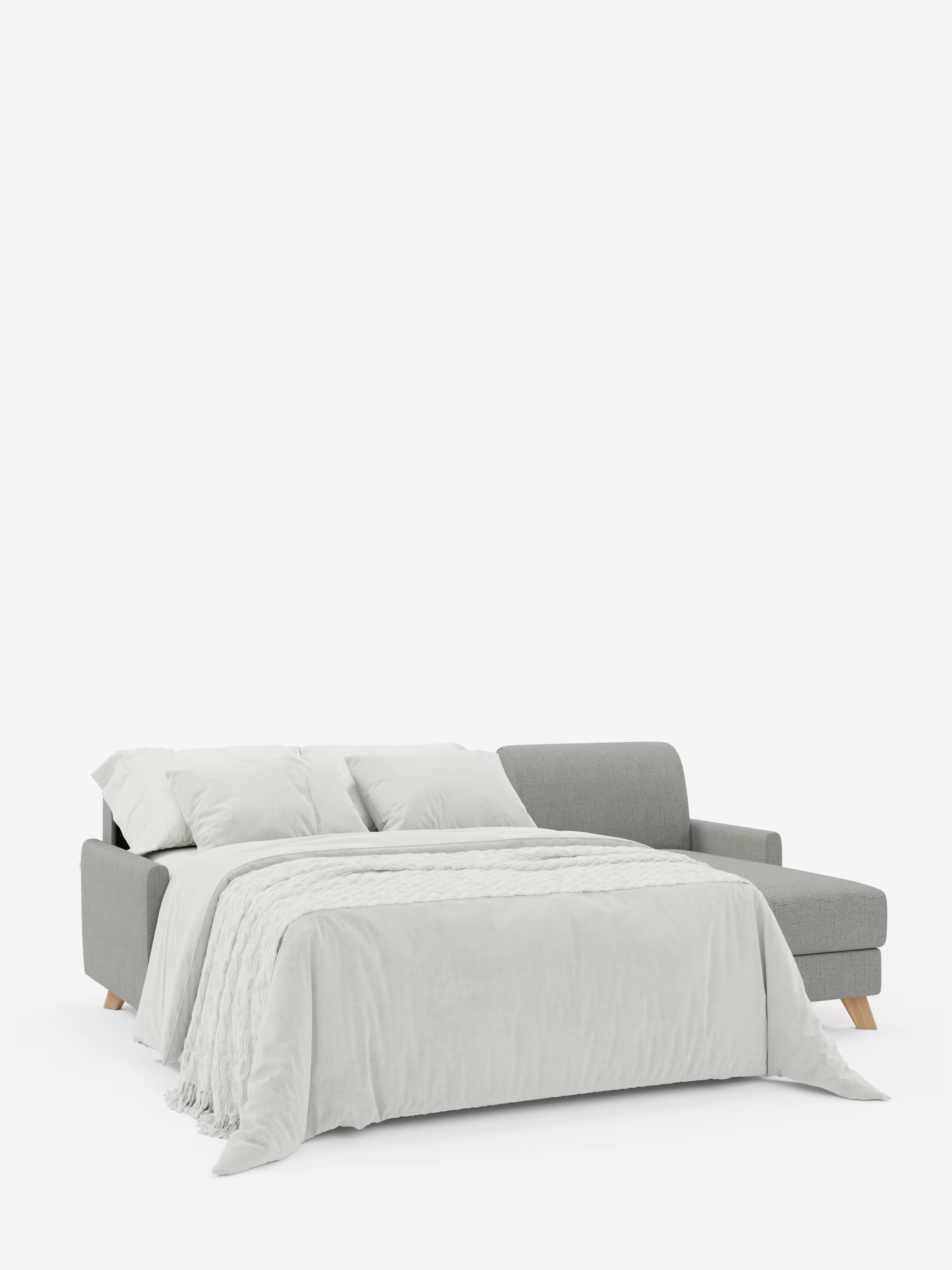 Edgar Divano letto moderno con penisola contenitore – tessuto tecnico impermeabile