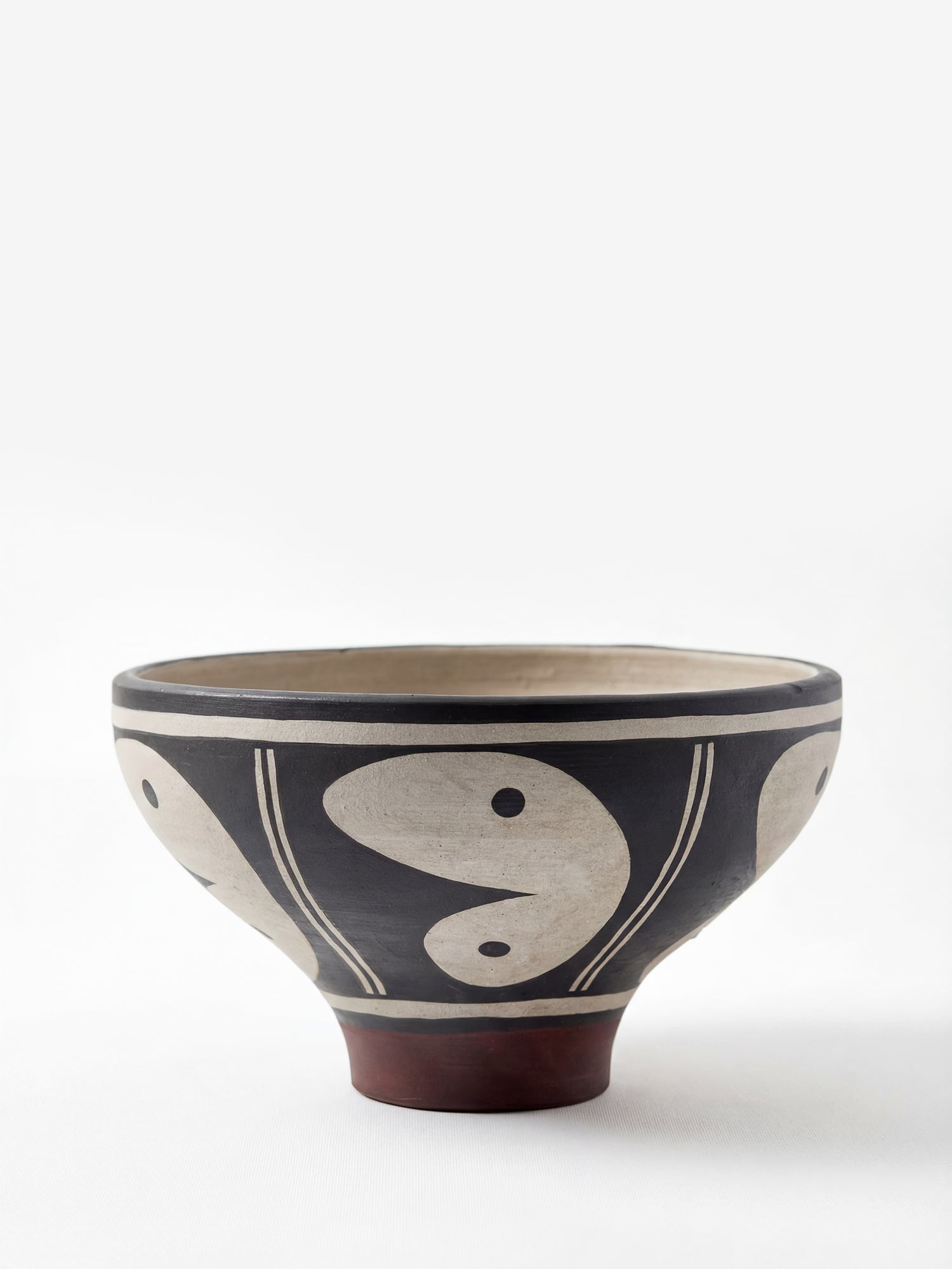 Elfrida cuenco decorativo de terracota negra Ø31 cm