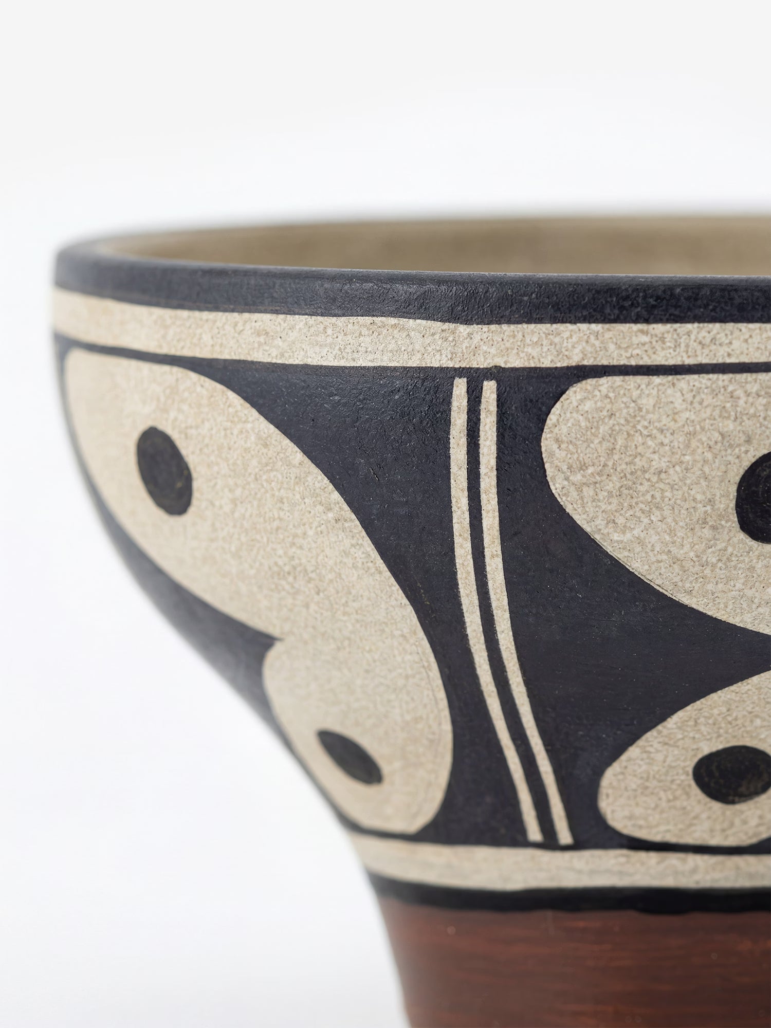 Elfrida cuenco decorativo de terracota negra Ø31 cm