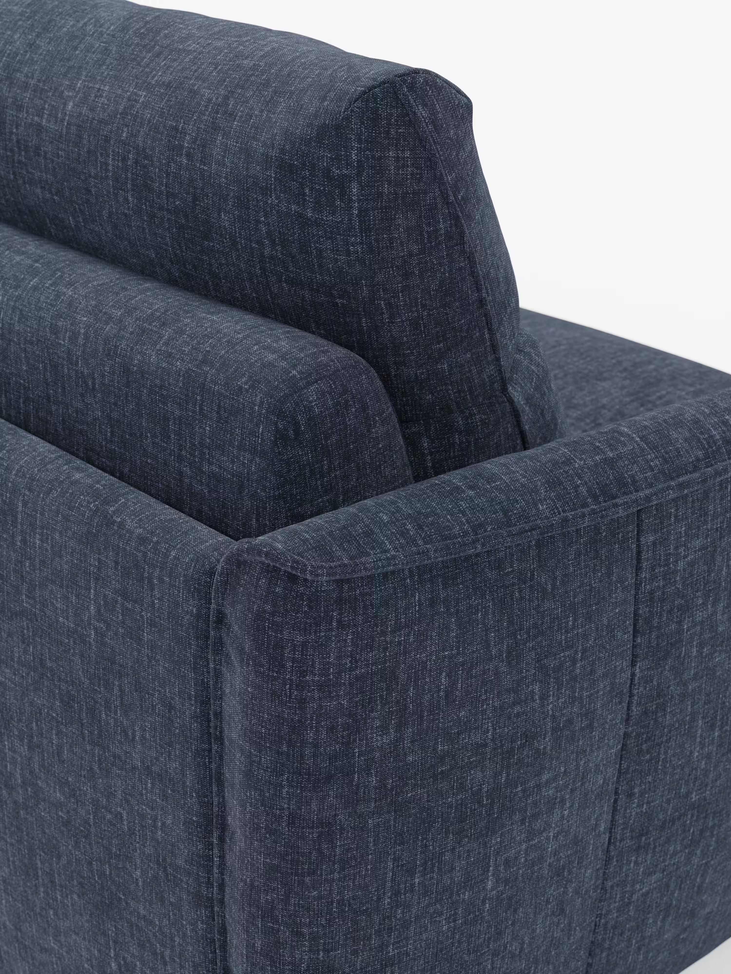Elios elegante Divano letto 2 e 3 posti - morbidi schienali alti in tessuto ciniglia smacchiabile