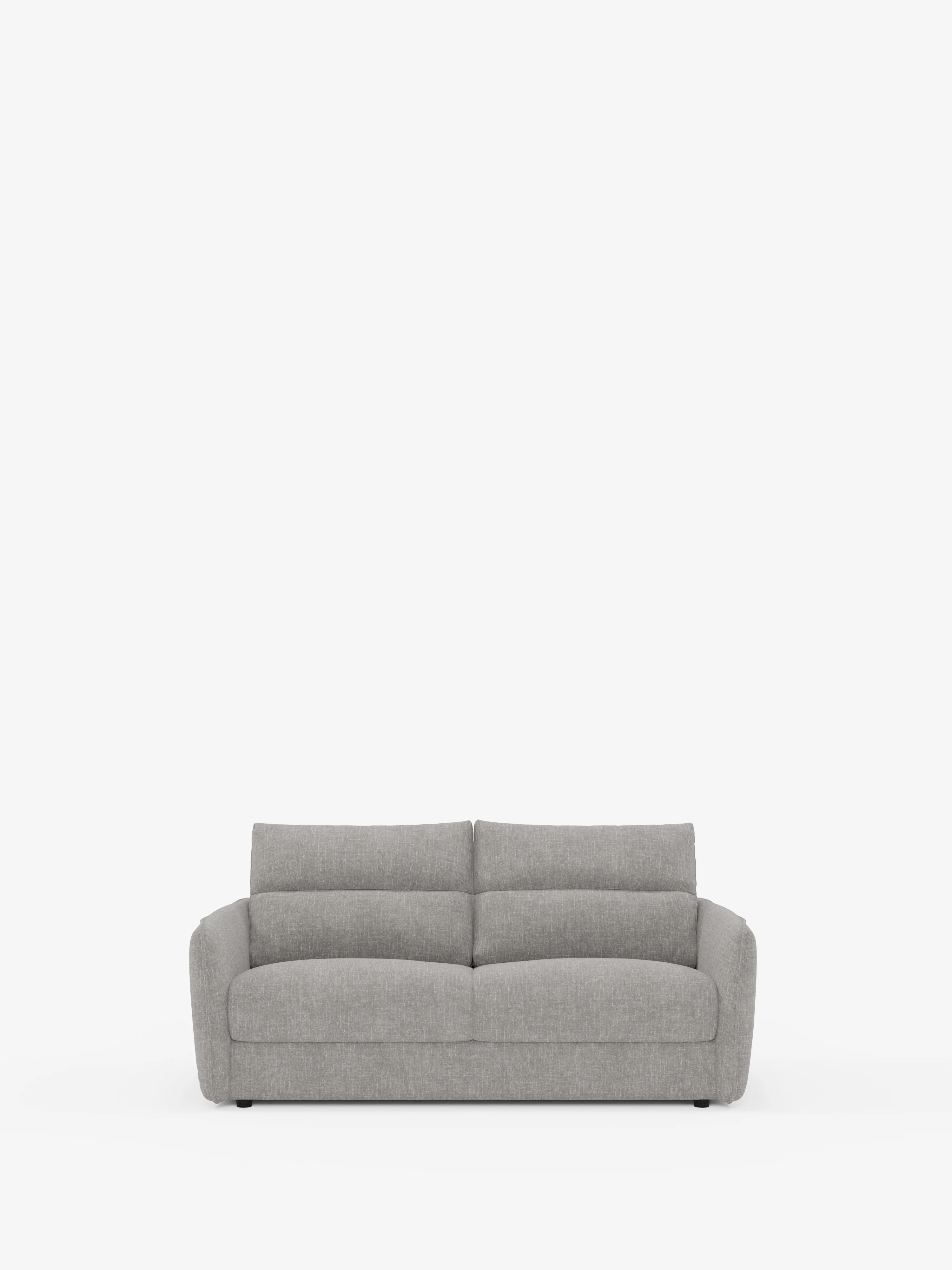Elios elegante Divano letto 2 e 3 posti - morbidi schienali alti in tessuto ciniglia smacchiabile