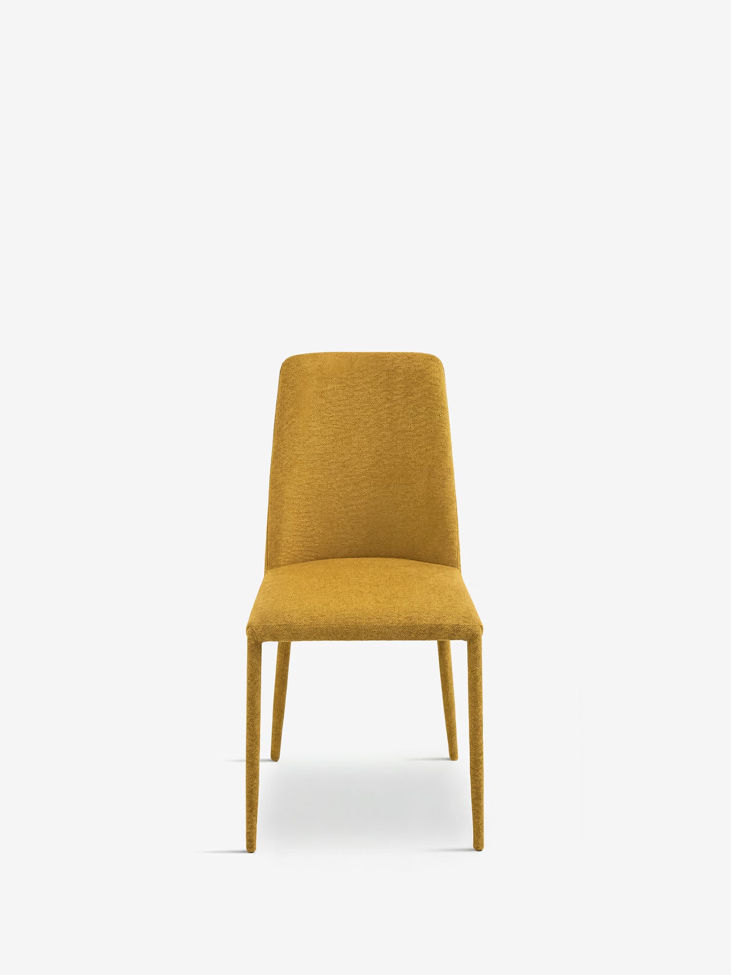 Ettore Chaise rembourrée entièrement recouverte de tissu - design élégant et contemporain