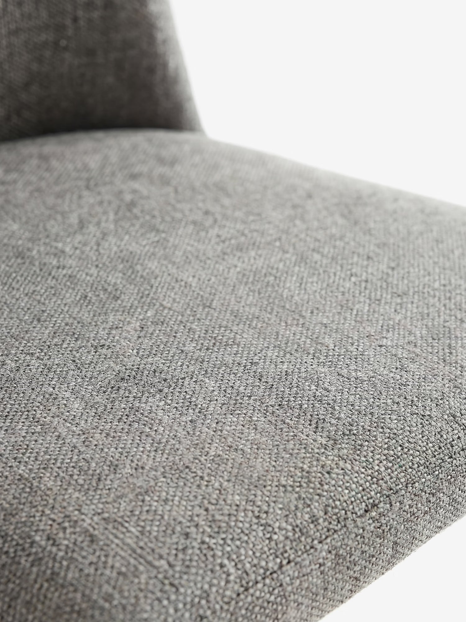 Ettore Chaise rembourrée entièrement recouverte de tissu - design élégant et contemporain
