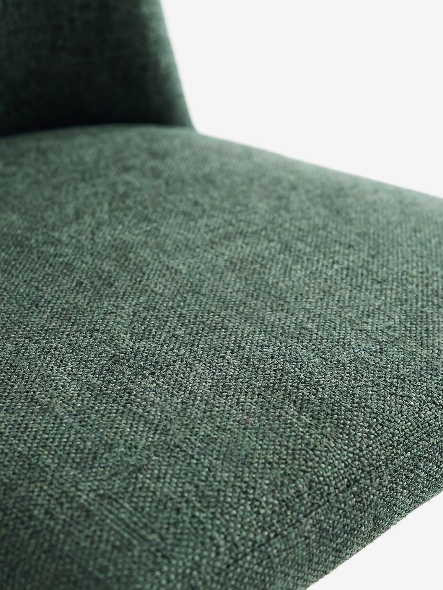 Ettore Chaise rembourrée entièrement recouverte de tissu - design élégant et contemporain