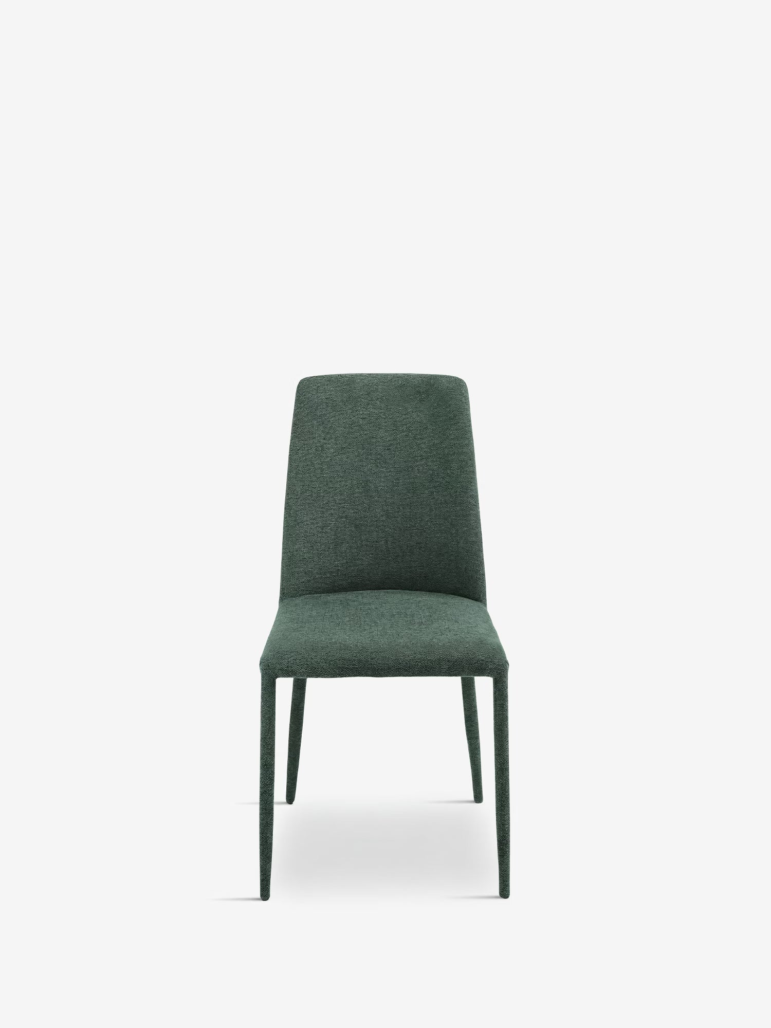 Ettore Chaise rembourrée entièrement recouverte de tissu - design élégant et contemporain