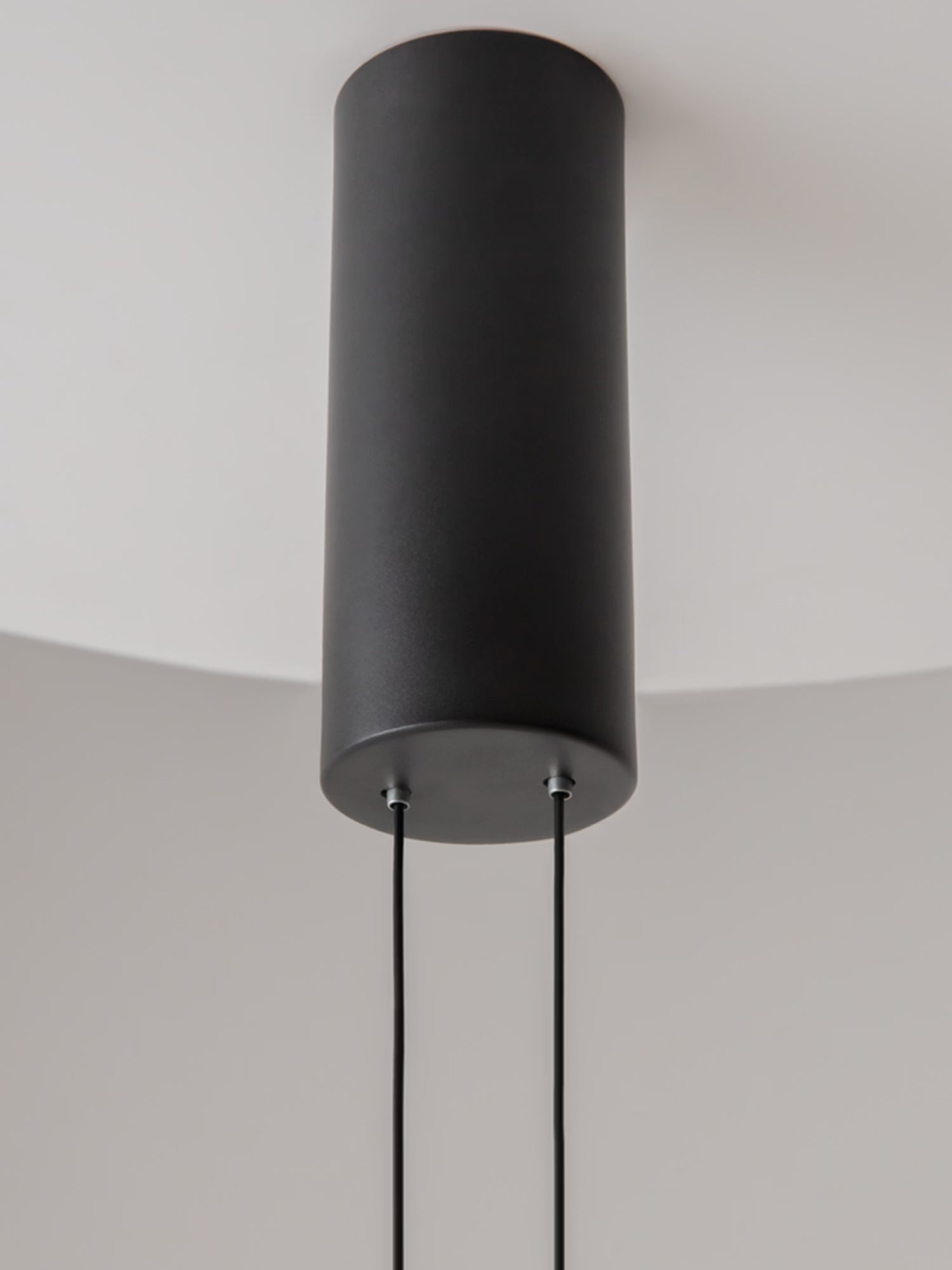 Evolution Suspension design LED avec abat-jour orientable en tissu en 3 couleurs