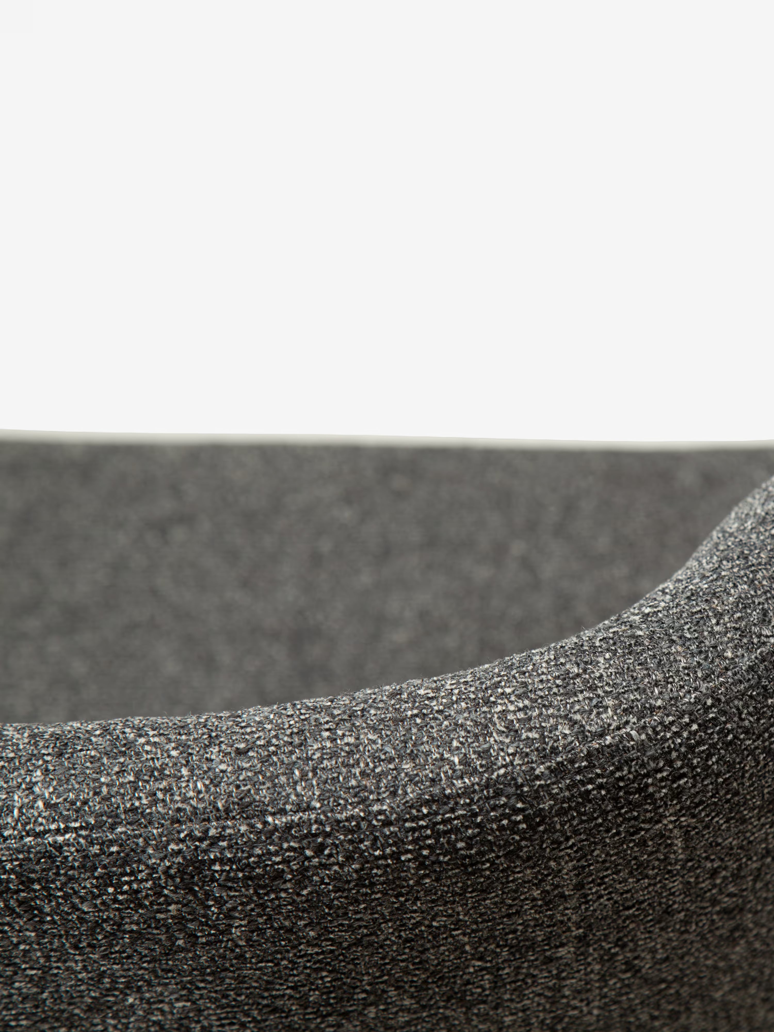 GLAM Chaise en tissu bouclé avec pieds en métal au caractère élégant