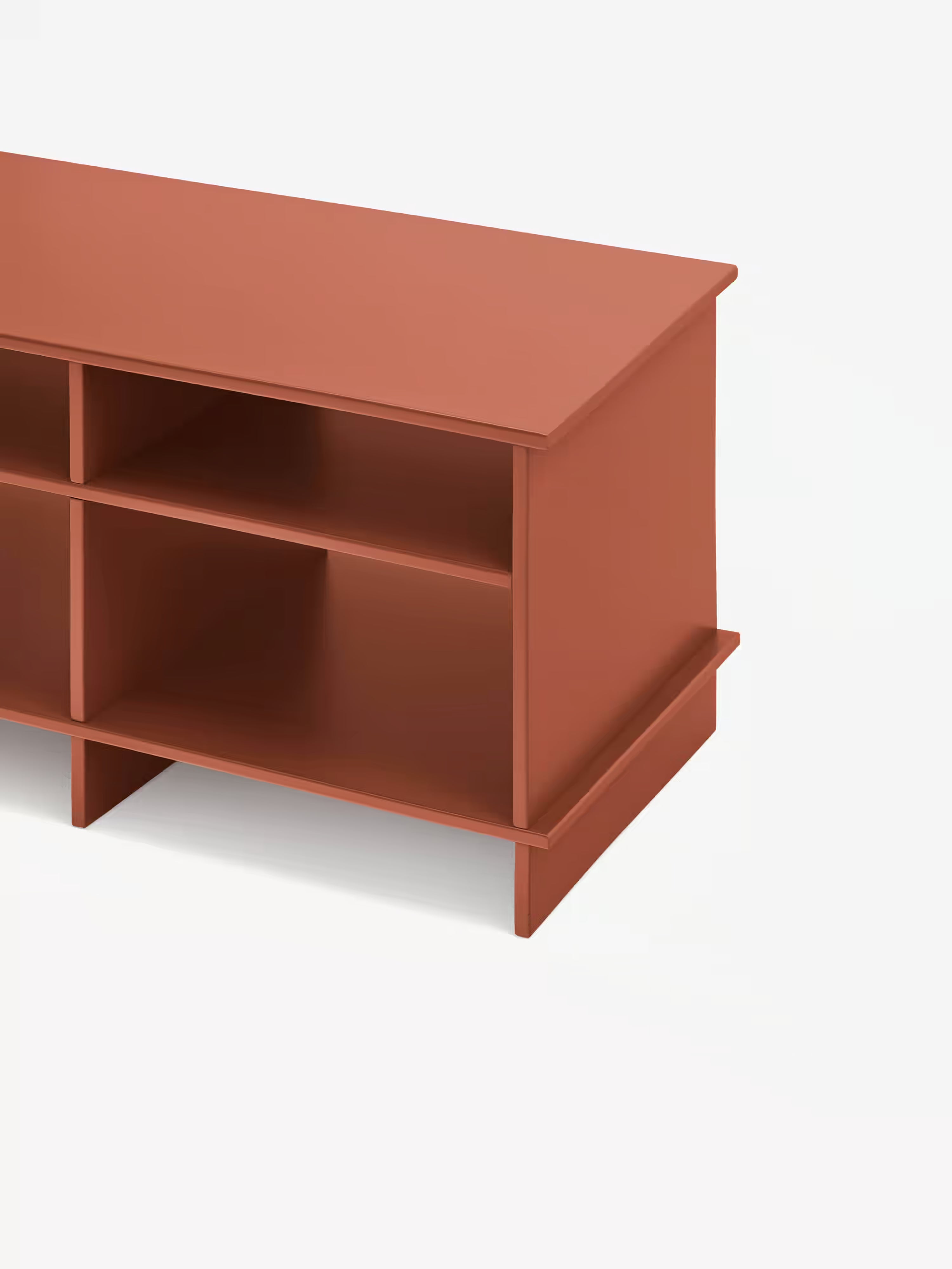 Inari Terracotta TV stand - modern design and Japanese minimalism - 180 x 50 cm
