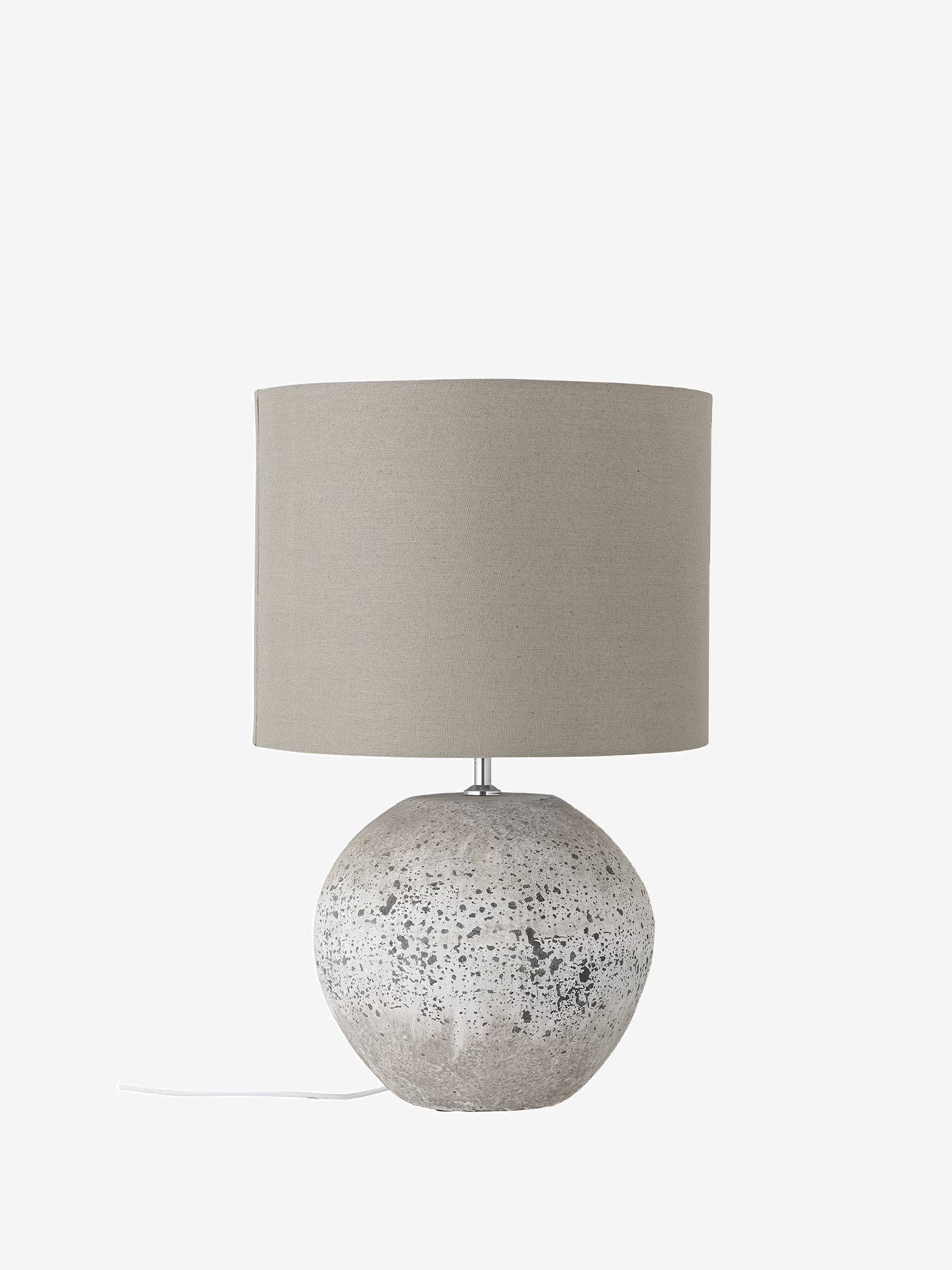 Isedora Lampe de table en grès naturel - texture matière impactante