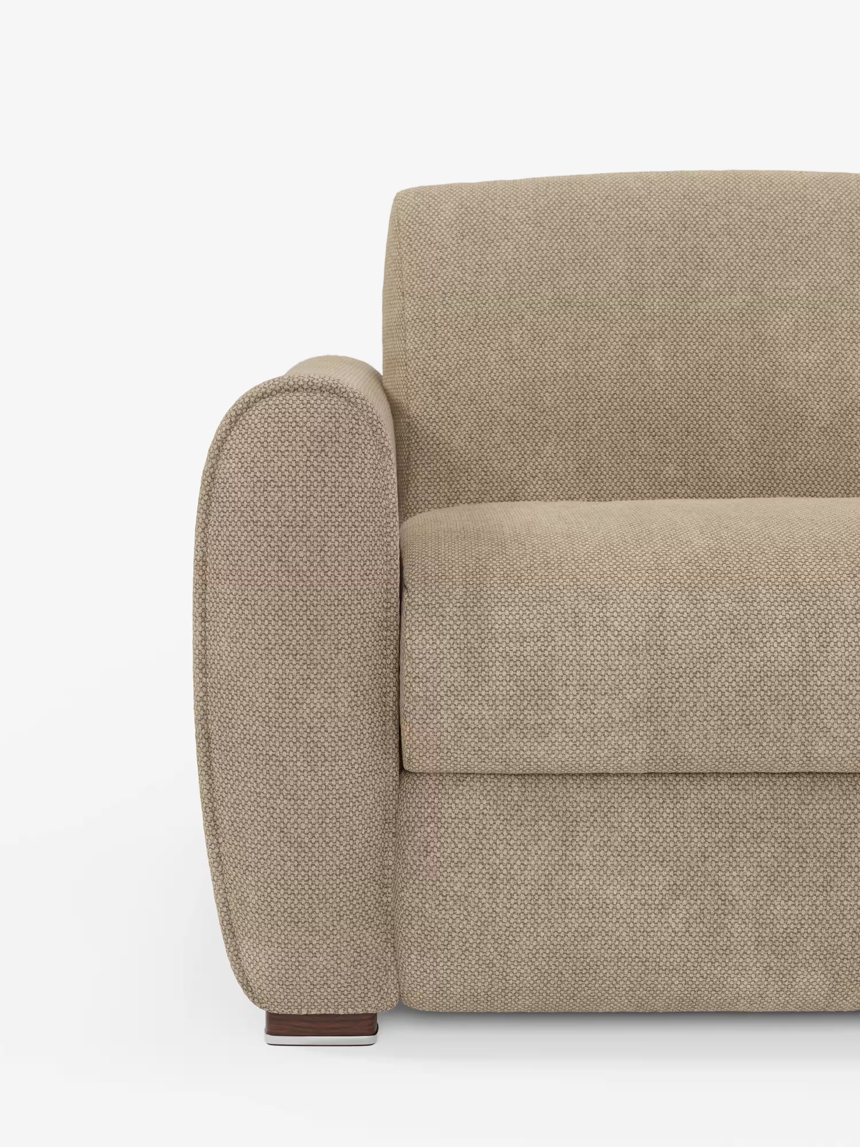 Kaleo Divano letto matrimoniale con materasso alto 17 cm - eleganza e comfort in tessuto Impermeabile