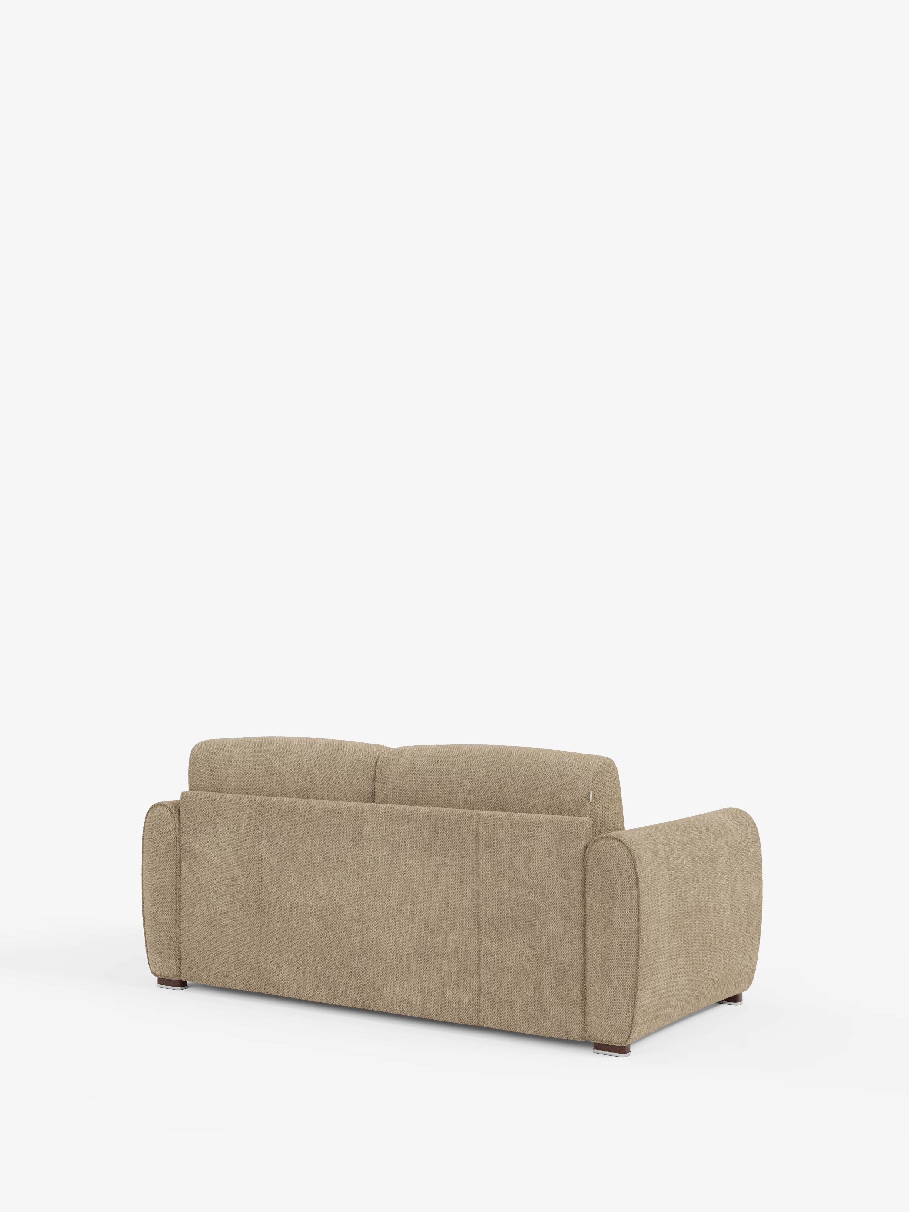 Kaleo Divano letto matrimoniale con materasso alto 17 cm - eleganza e comfort in tessuto Impermeabile