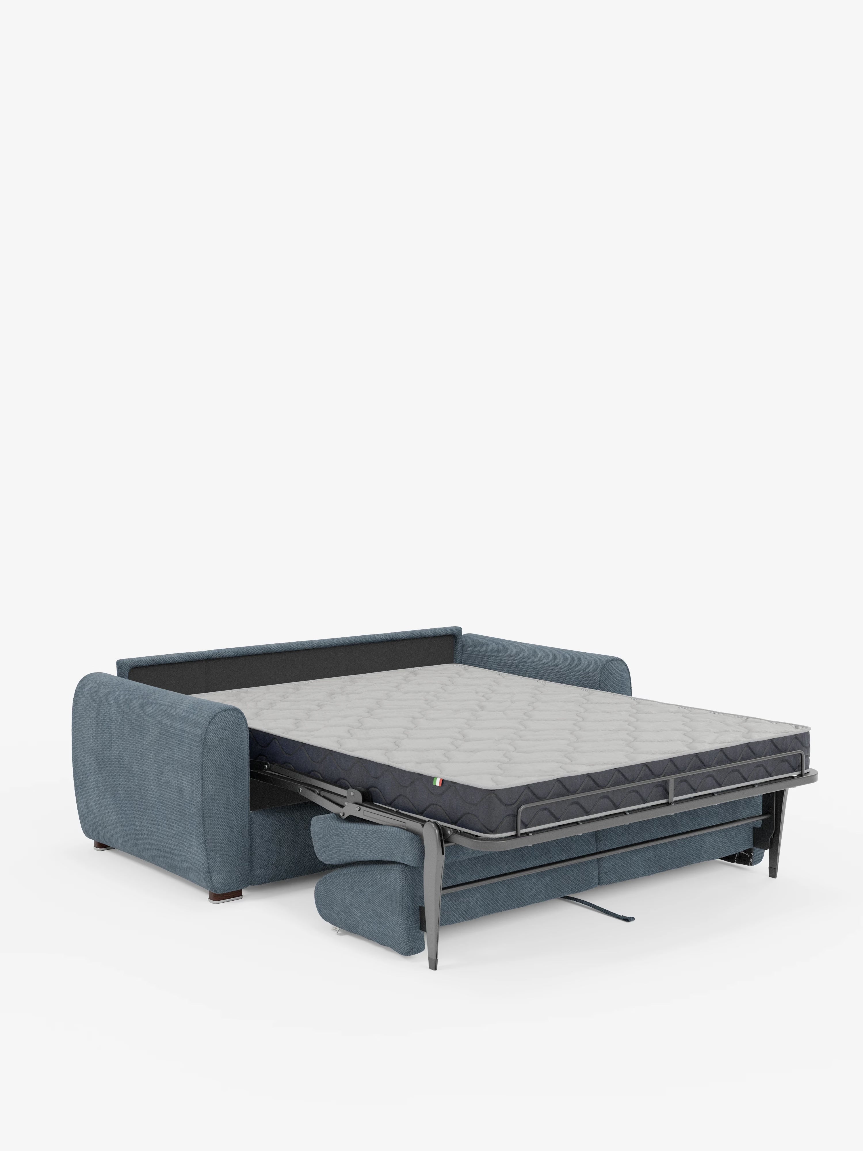 Kaleo Divano letto matrimoniale con materasso alto 17 cm - eleganza e comfort in tessuto Impermeabile