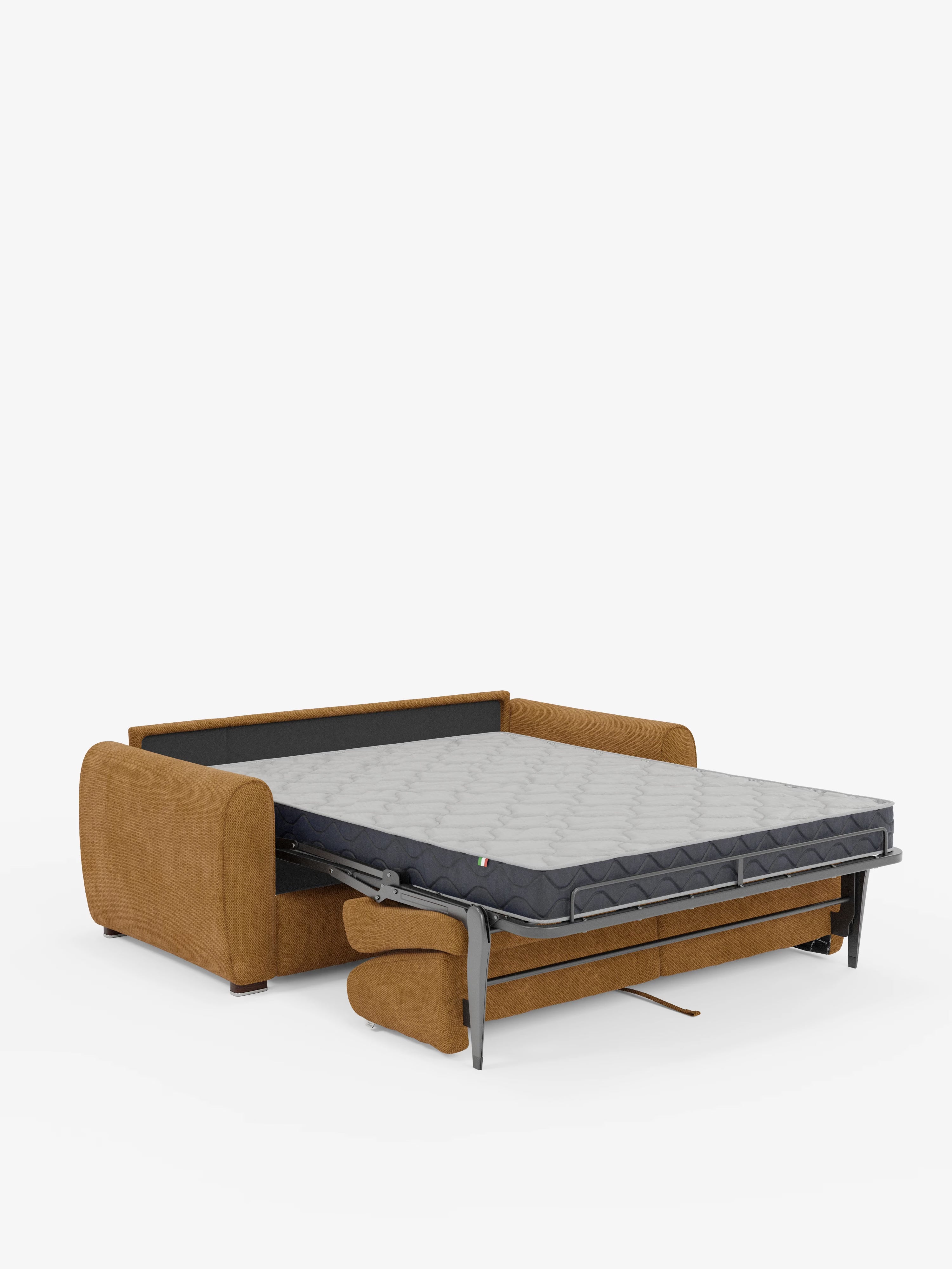 Kaleo Divano letto matrimoniale con materasso alto 17 cm - eleganza e comfort in tessuto Impermeabile