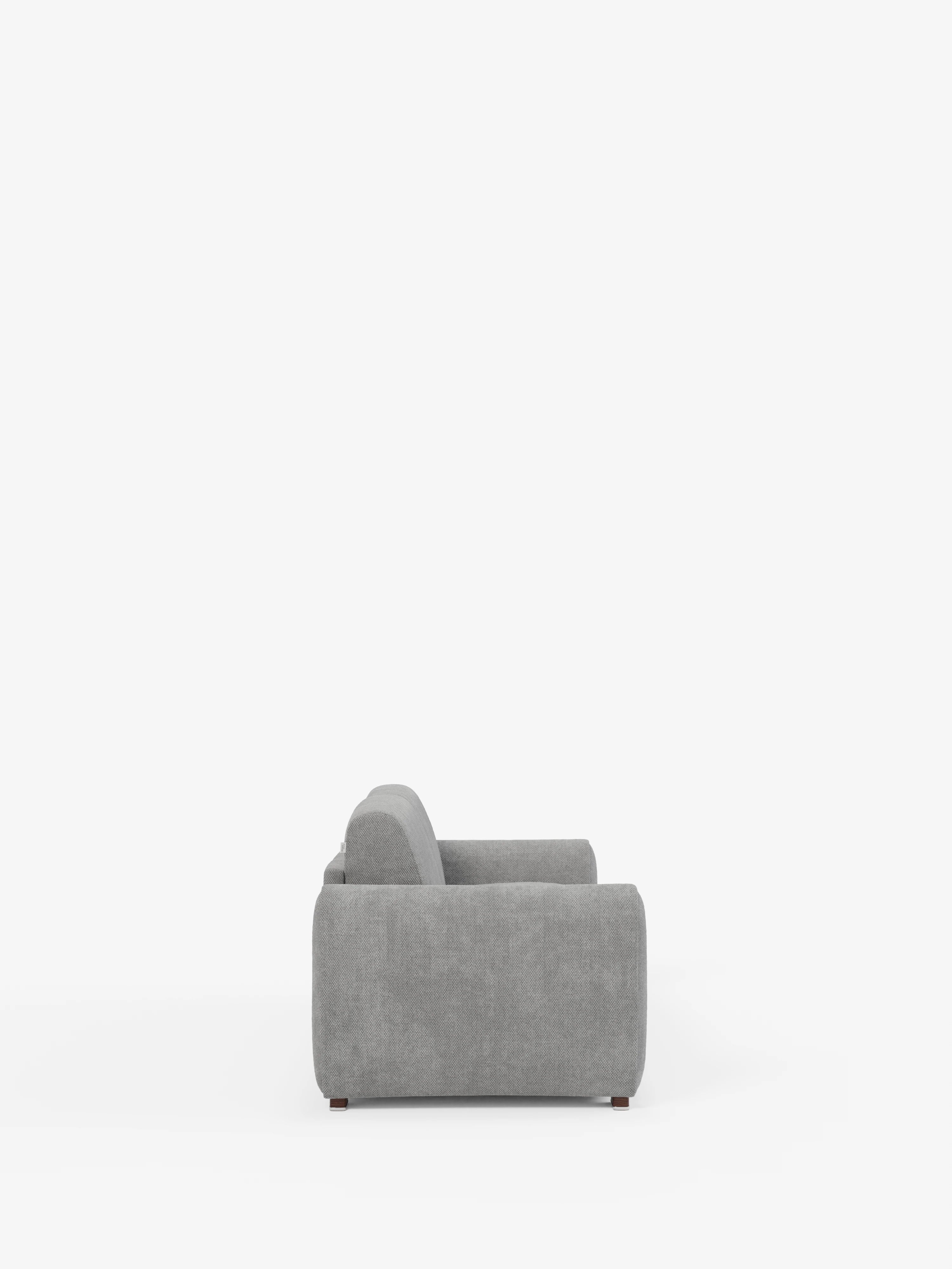 Kaleo Divano letto matrimoniale con materasso alto 17 cm - eleganza e comfort in tessuto Impermeabile