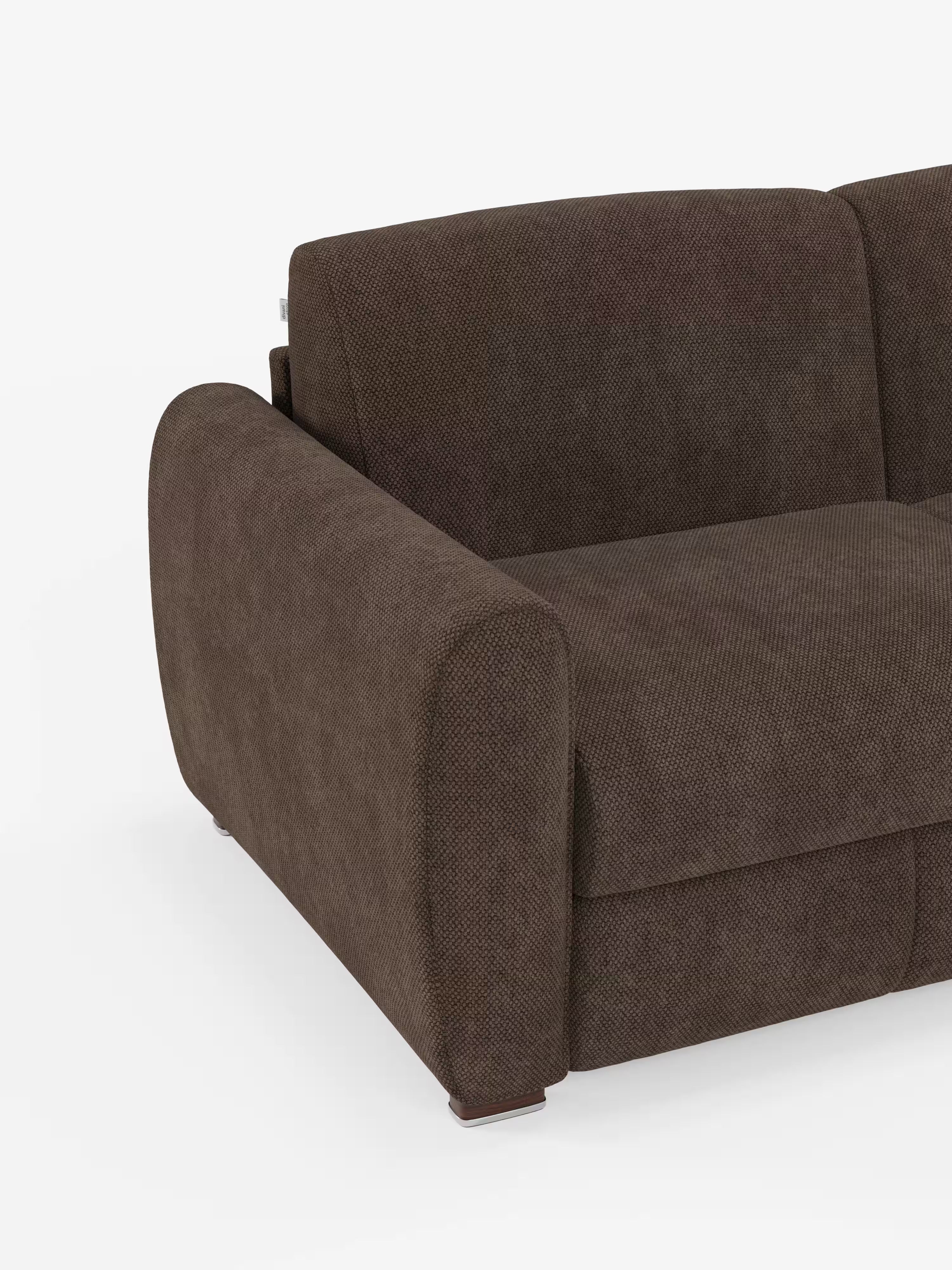 Kaleo Divano letto matrimoniale con materasso alto 17 cm - eleganza e comfort in tessuto Impermeabile