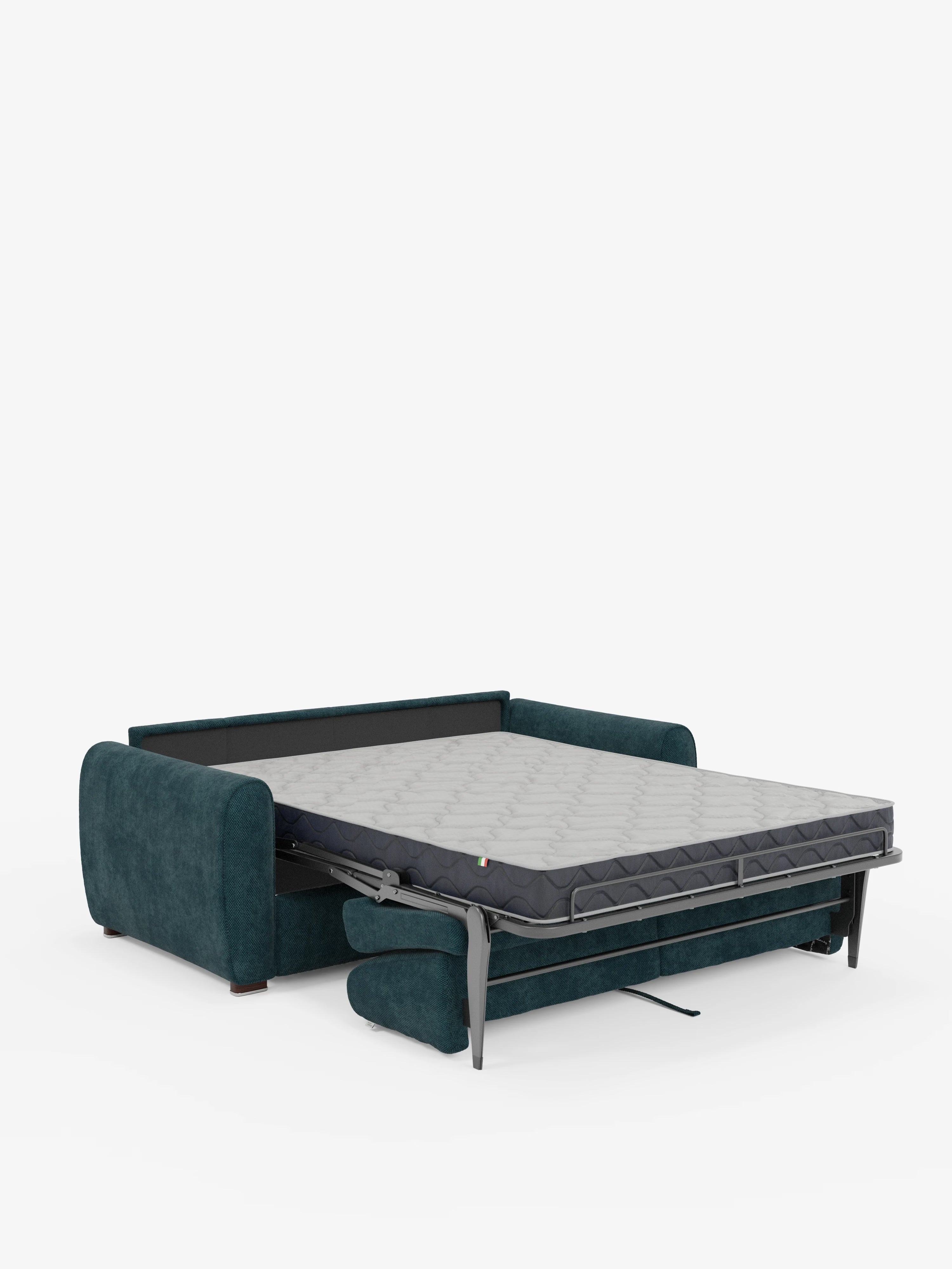 Kaleo Divano letto matrimoniale con materasso alto 17 cm - eleganza e comfort in tessuto Impermeabile