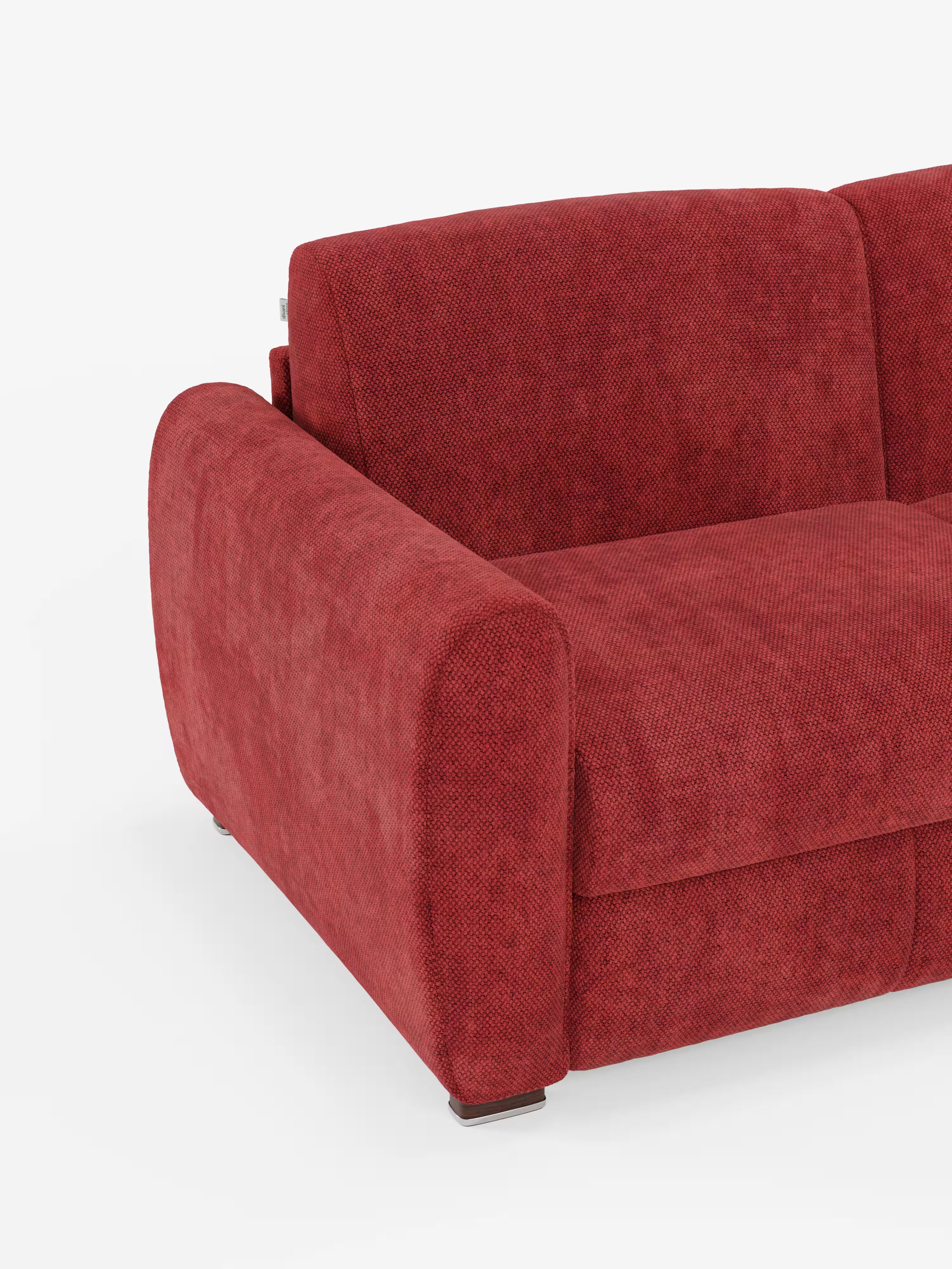 Kaleo Divano letto matrimoniale con materasso alto 17 cm - eleganza e comfort in tessuto Impermeabile