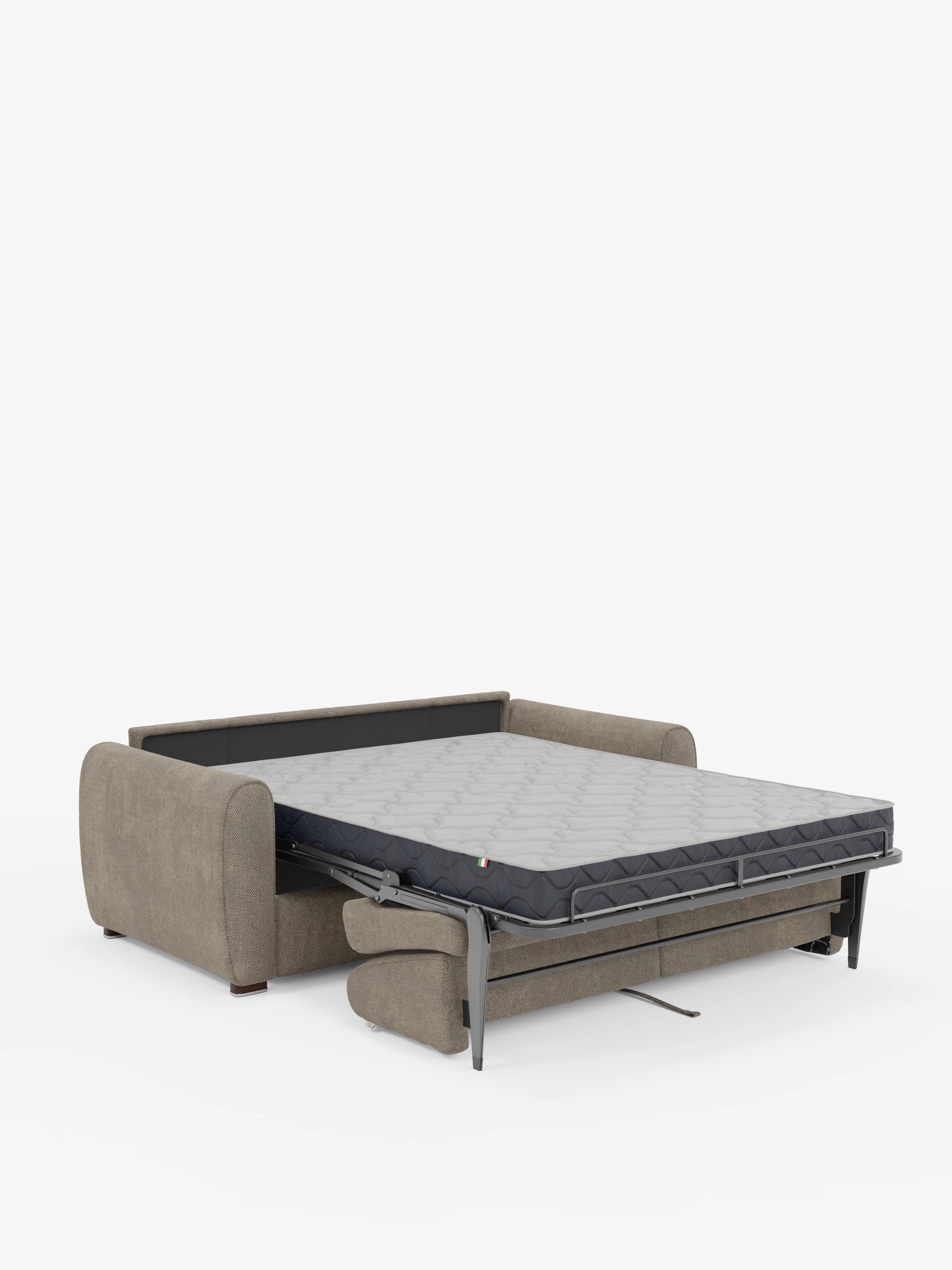 Kaleo Divano letto matrimoniale con materasso alto 17 cm - eleganza e comfort in tessuto Impermeabile