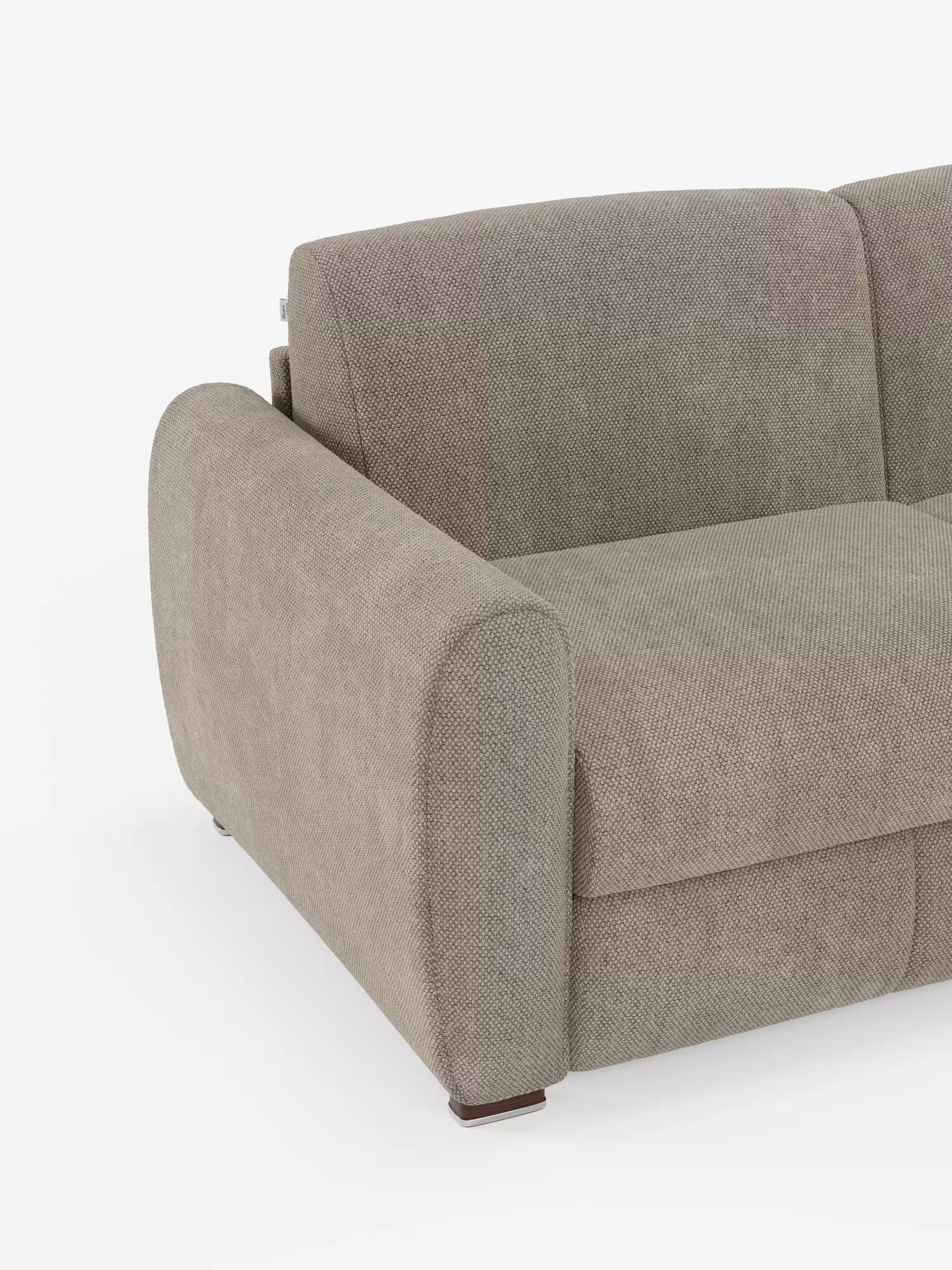 Kaleo Divano letto matrimoniale con materasso alto 17 cm - eleganza e comfort in tessuto Impermeabile
