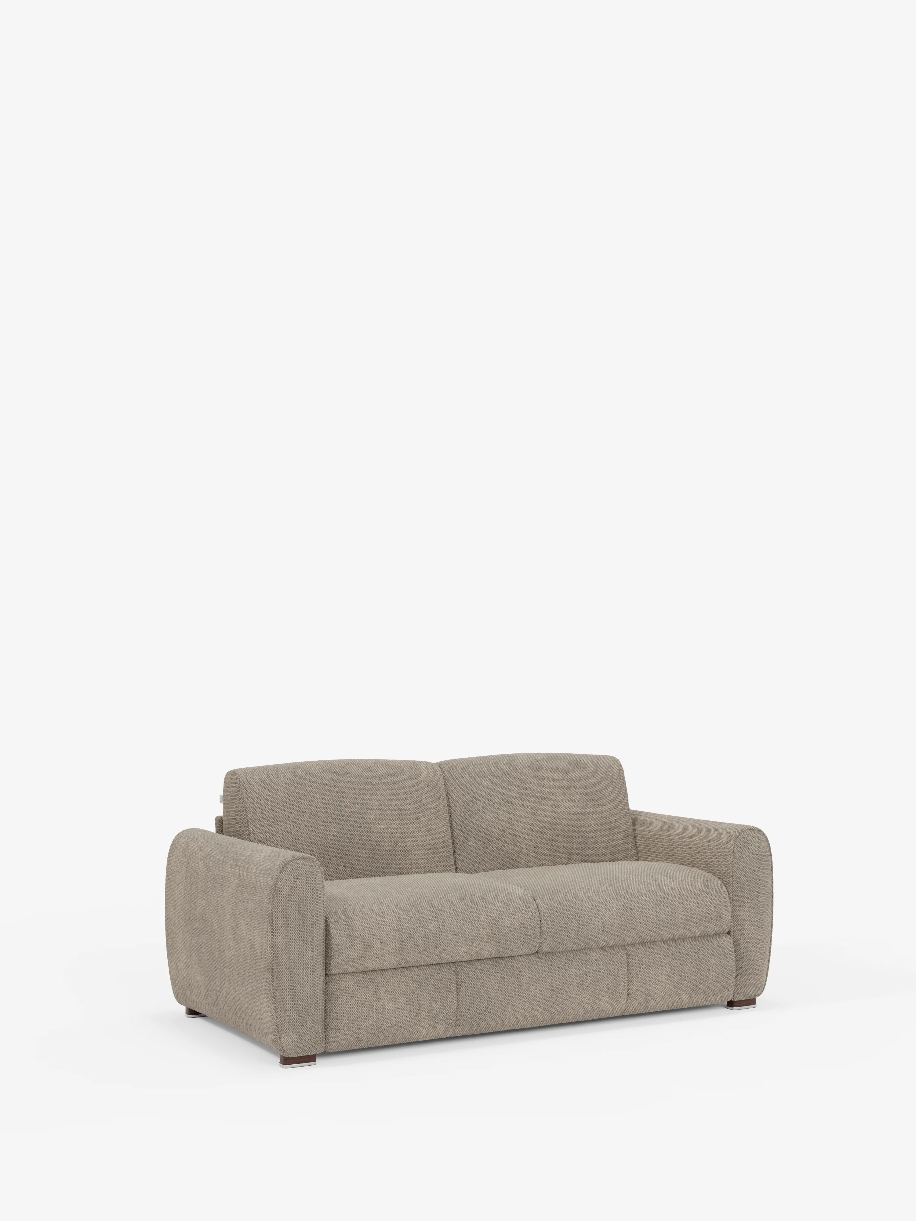 Kaleo Divano letto matrimoniale con materasso alto 17 cm - eleganza e comfort in tessuto Impermeabile