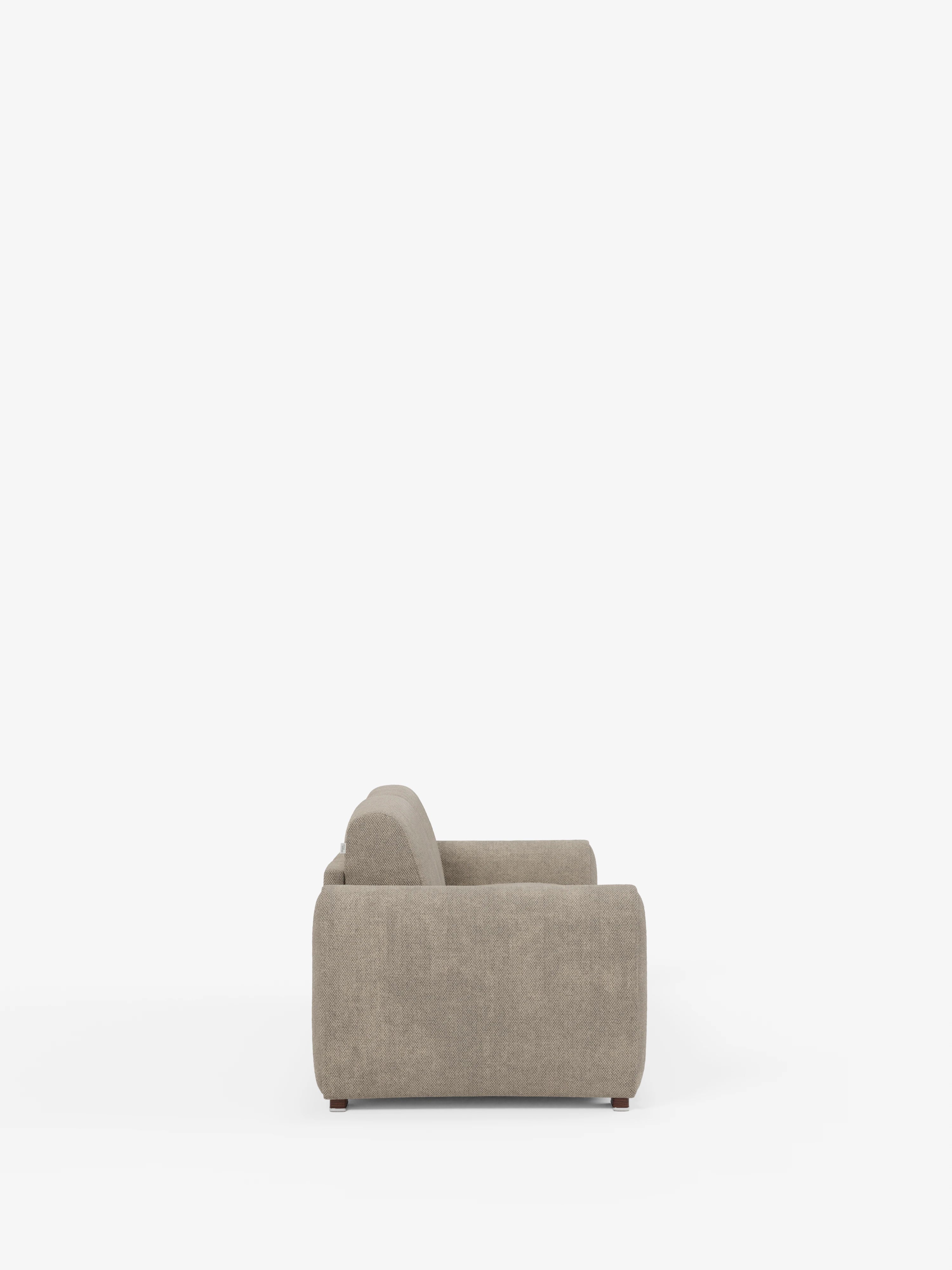 Kaleo Divano letto matrimoniale con materasso alto 17 cm - eleganza e comfort in tessuto Impermeabile