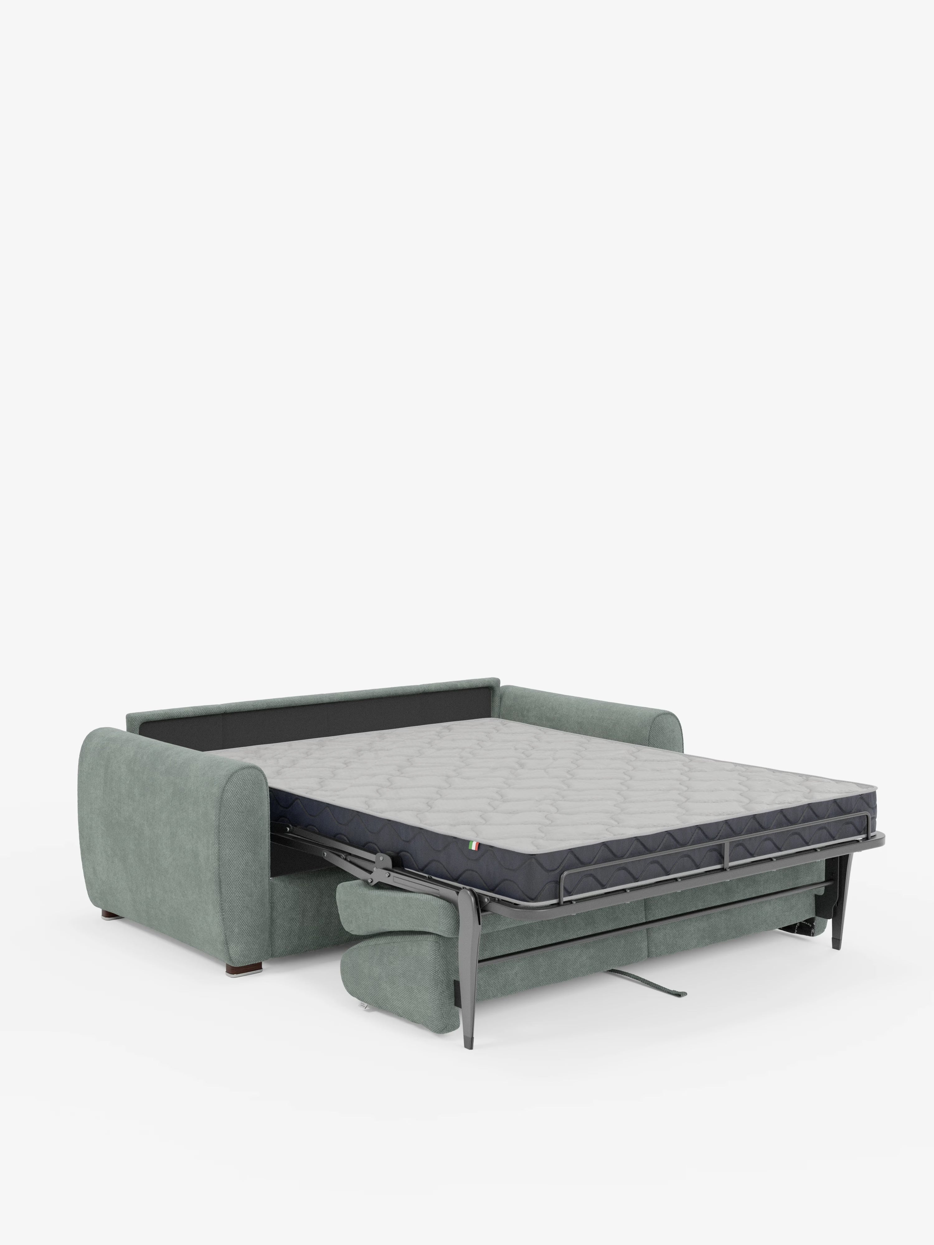 Kaleo Divano letto matrimoniale con materasso alto 17 cm - eleganza e comfort in tessuto Impermeabile