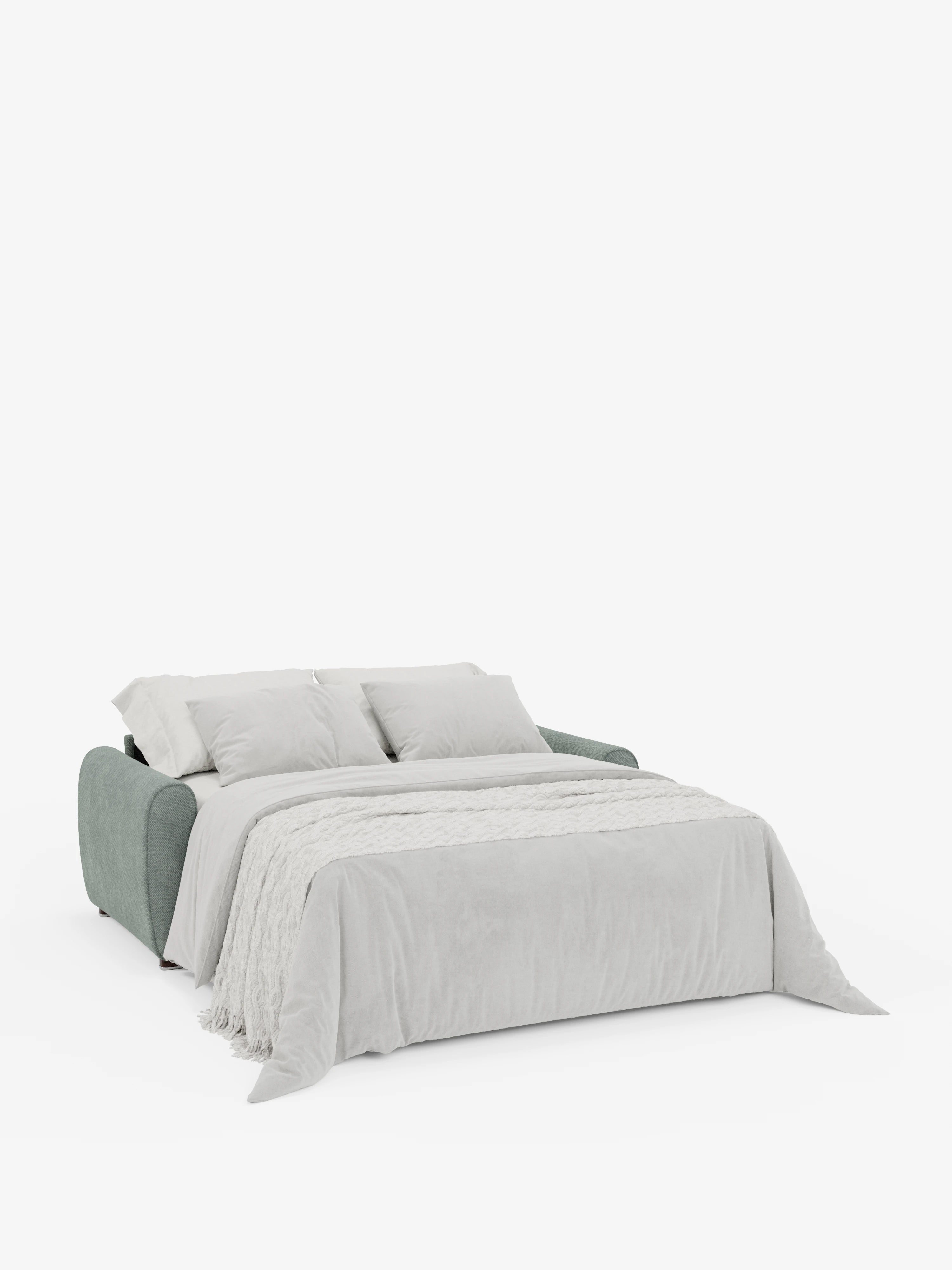 Kaleo Divano letto matrimoniale con materasso alto 17 cm - eleganza e comfort in tessuto Impermeabile