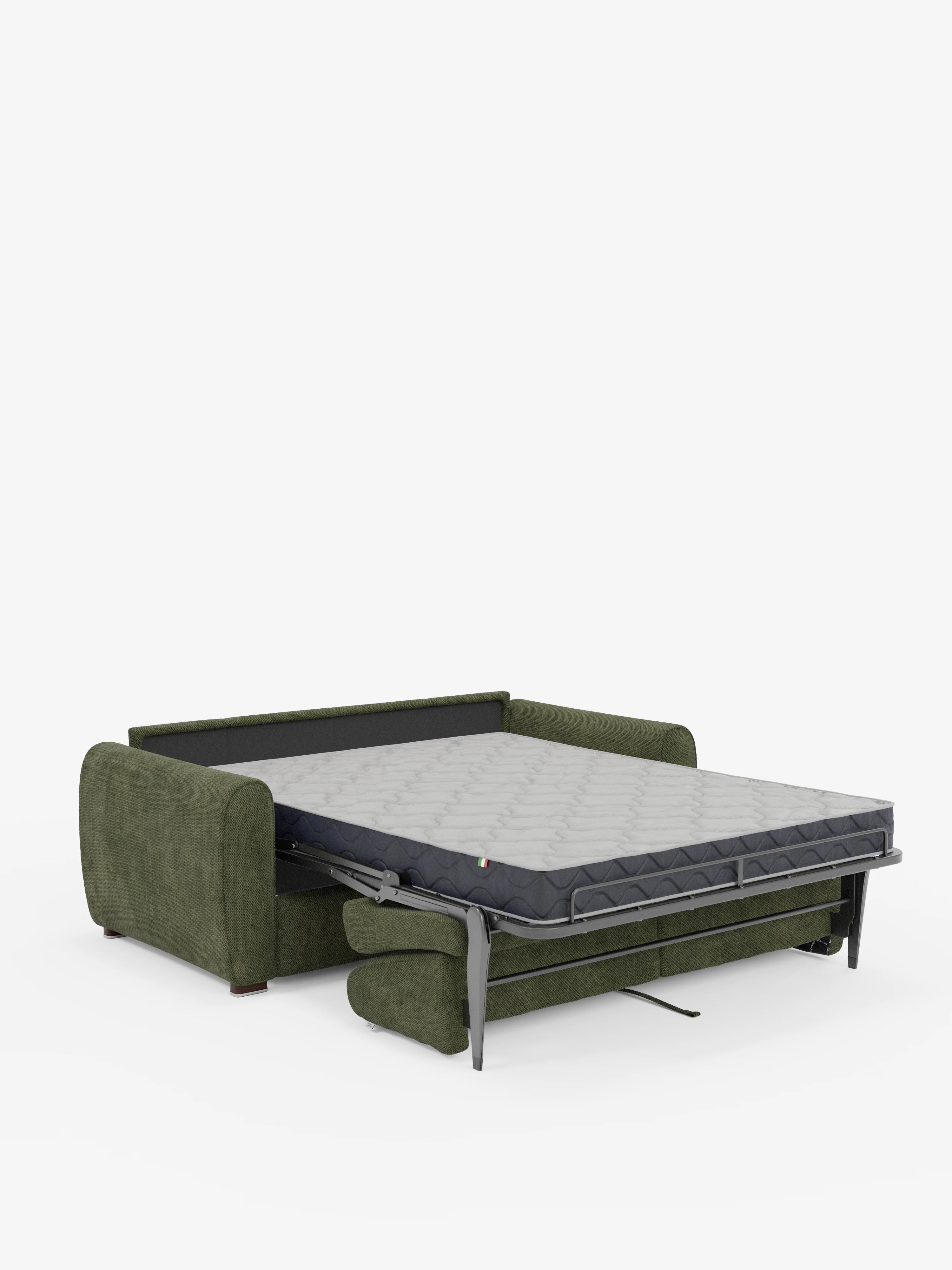 Kaleo Divano letto matrimoniale con materasso alto 17 cm - eleganza e comfort in tessuto Impermeabile