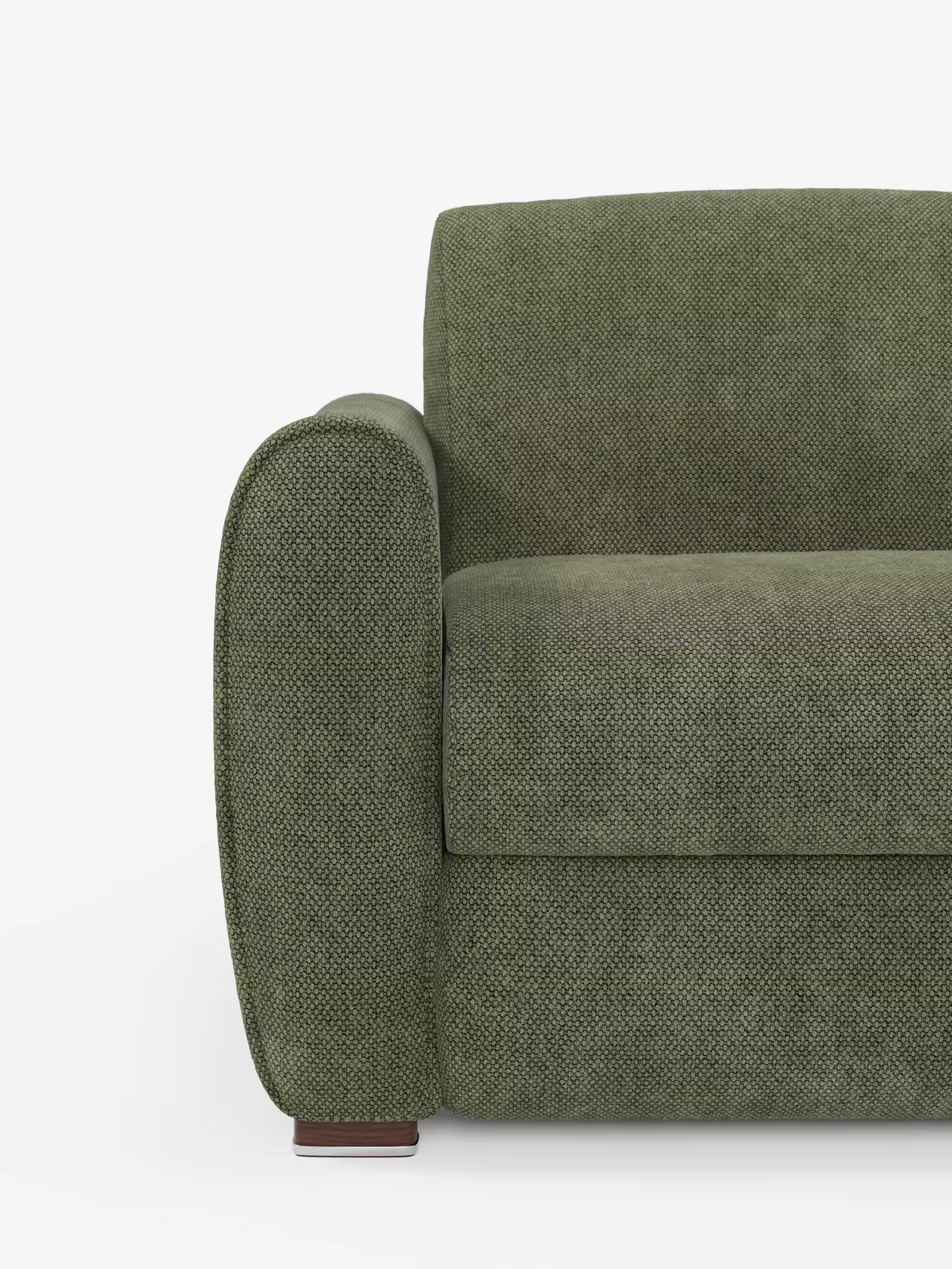 Kaleo Divano letto matrimoniale con materasso alto 17 cm - eleganza e comfort in tessuto Impermeabile