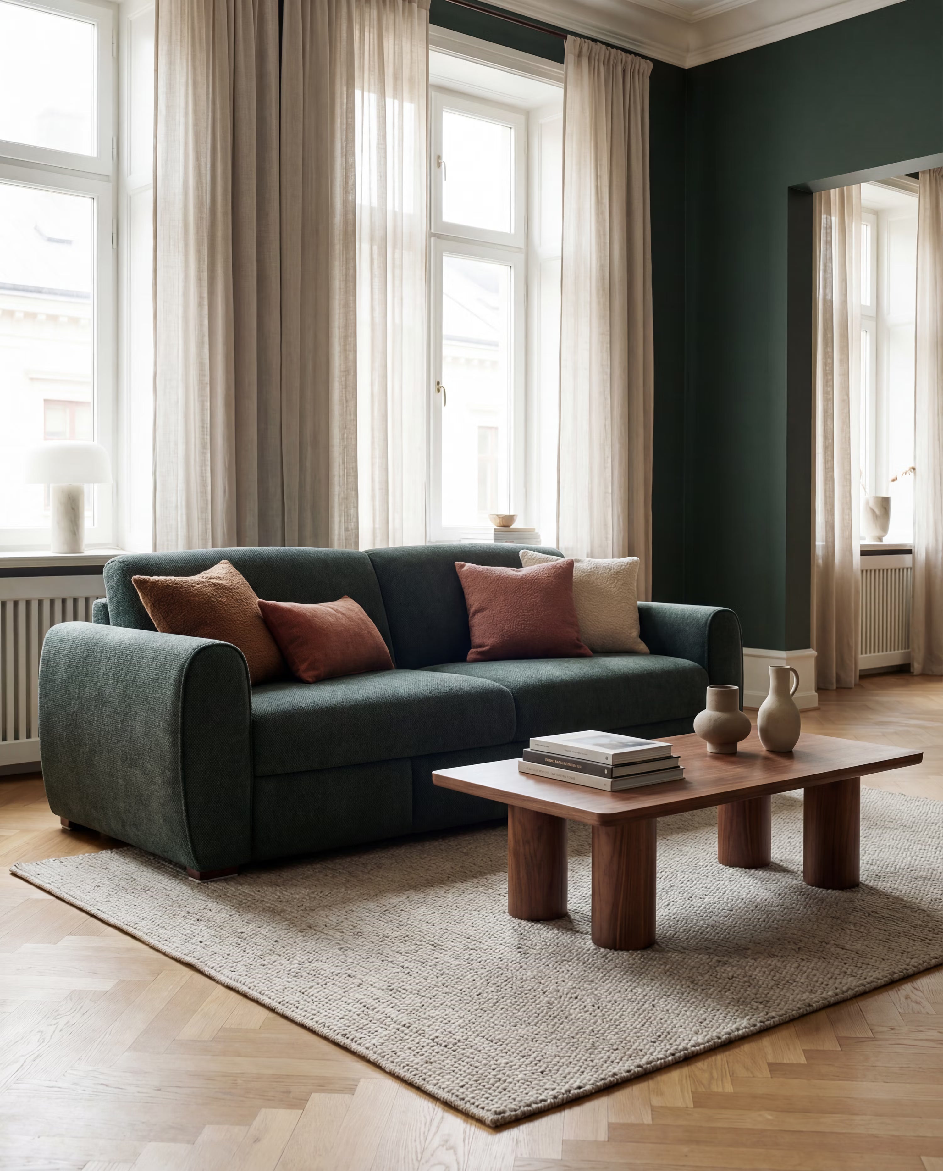 Kaleo Schlafsofa mit 17 cm hohem Matratze - Eleganz und Komfort in wasserdichtem Stoff