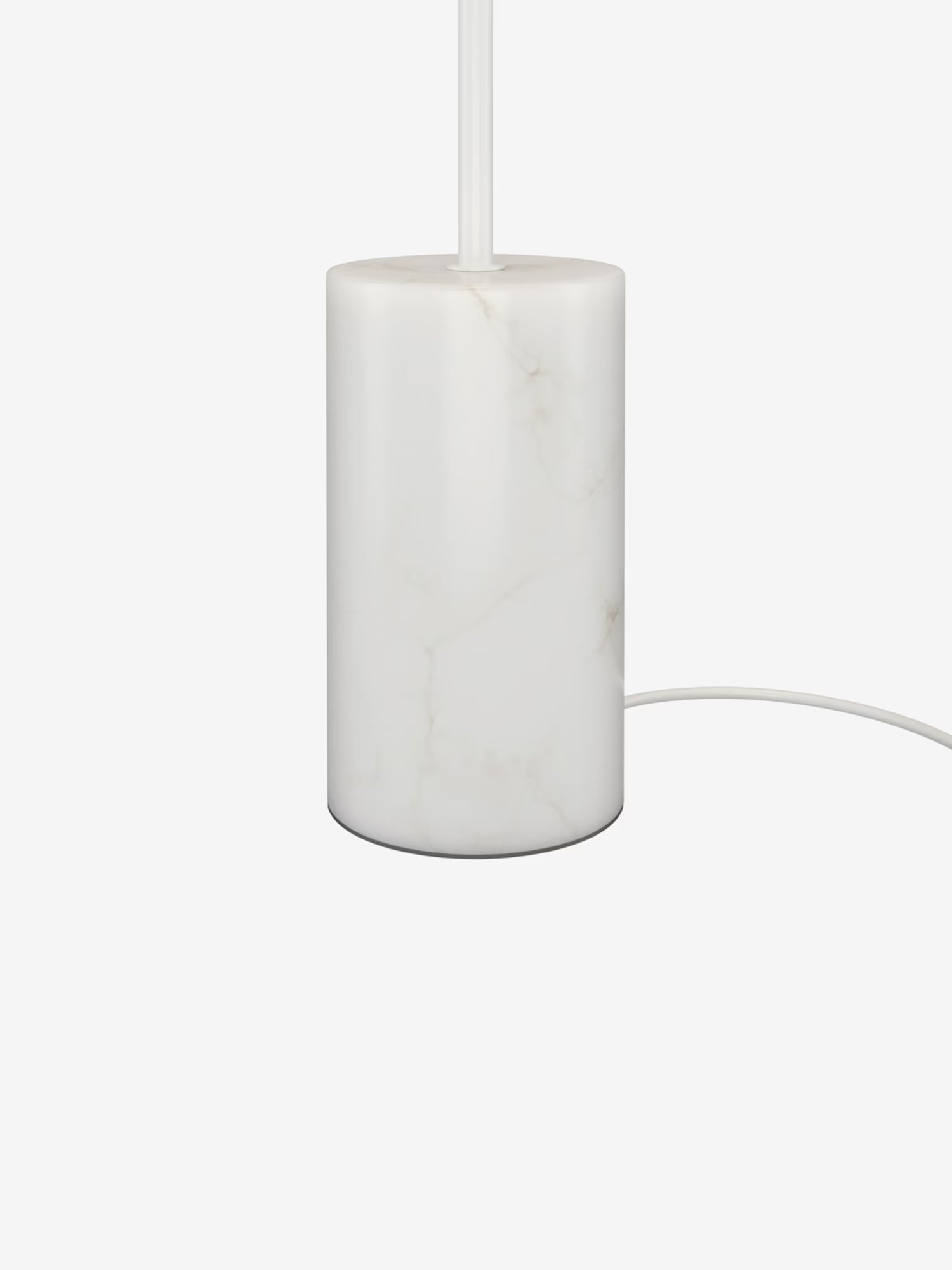 Kyoto Floor Lamp – Architectural elegance in natural marble and opaline glass in 3 color variants