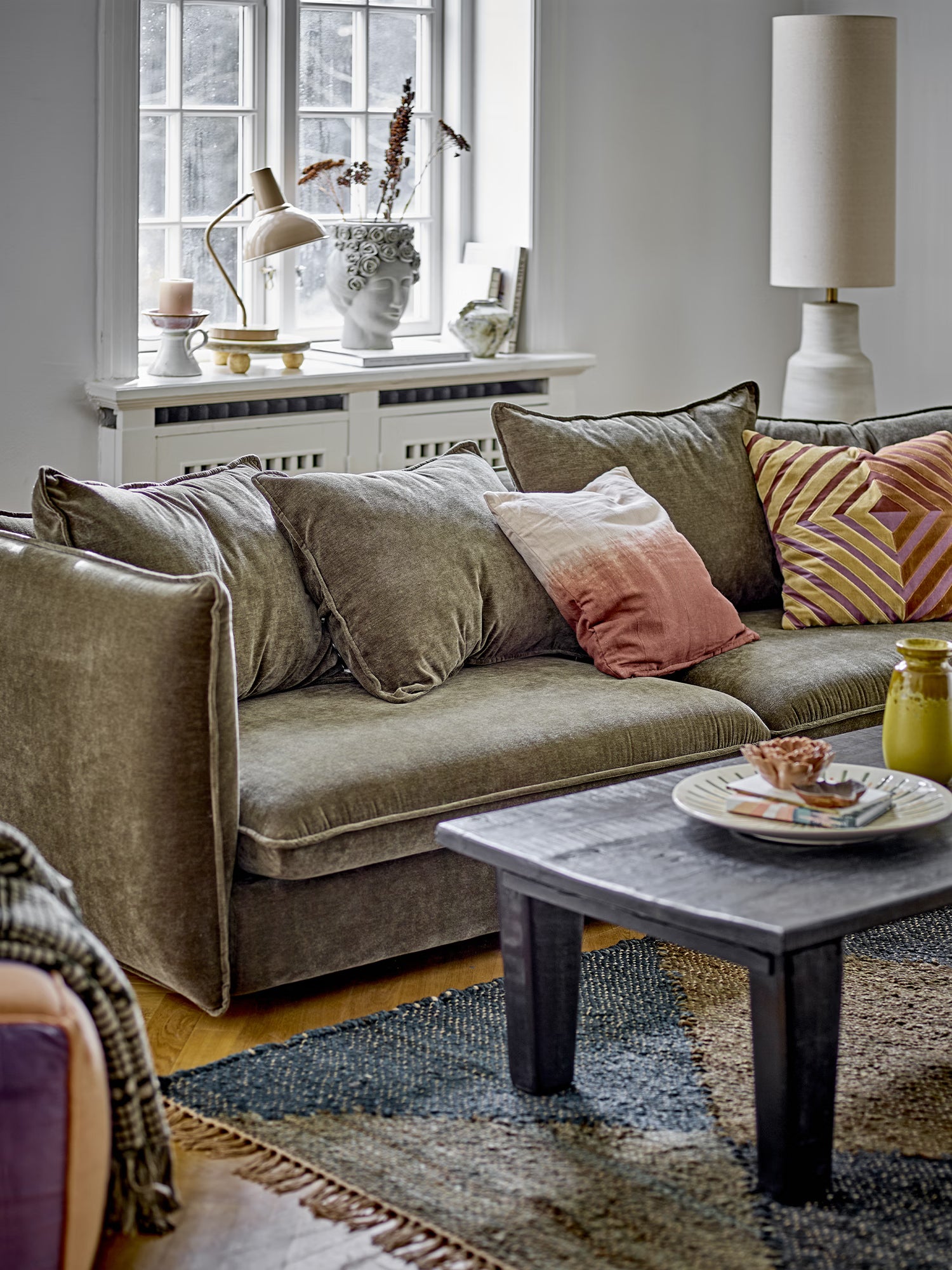 Linetta Lampada da Terra in Gres – Stile Cozy
