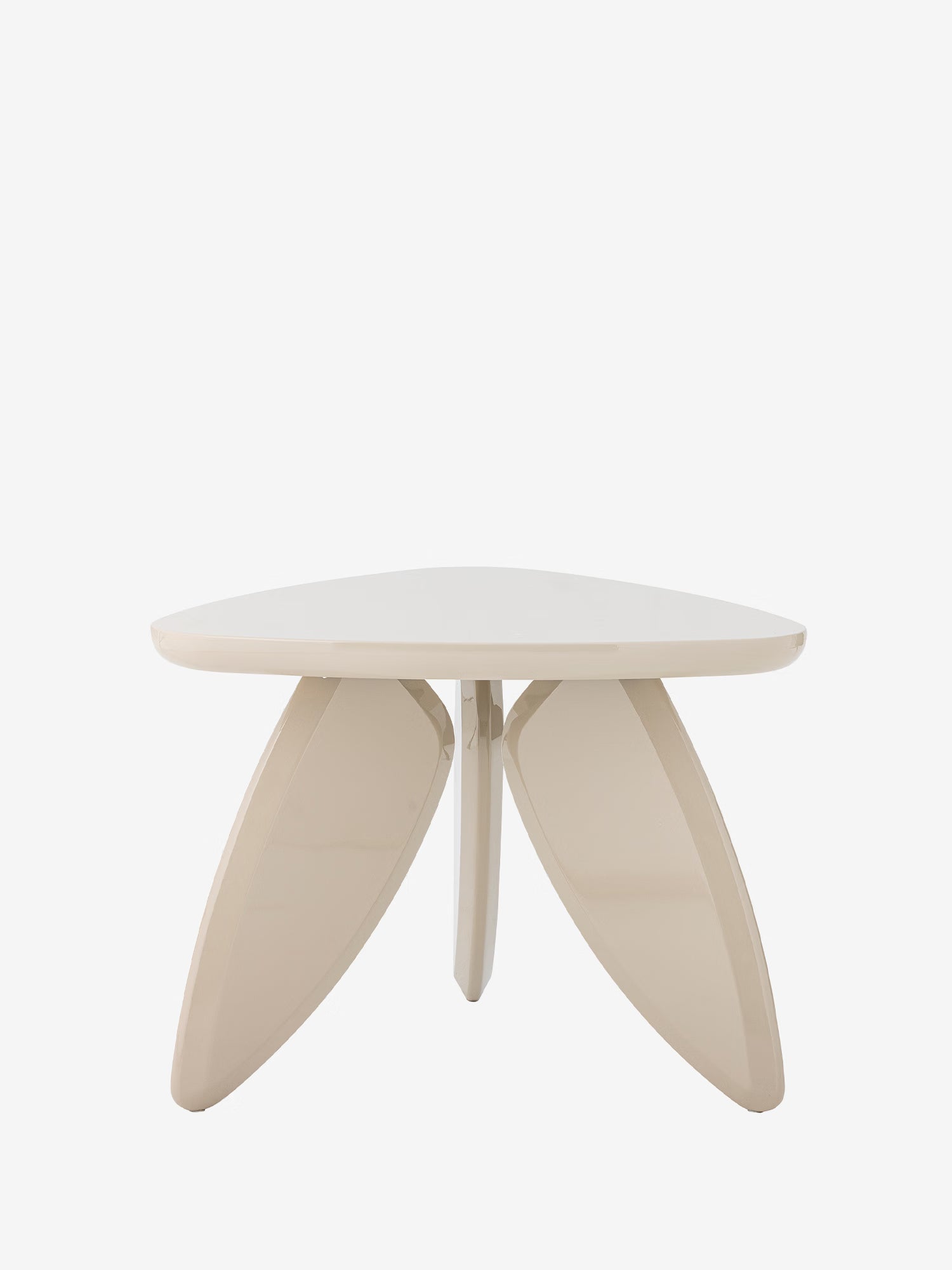 Magia Tavolino da salotto in MDF FSC® con finitura avorio laccata lucida