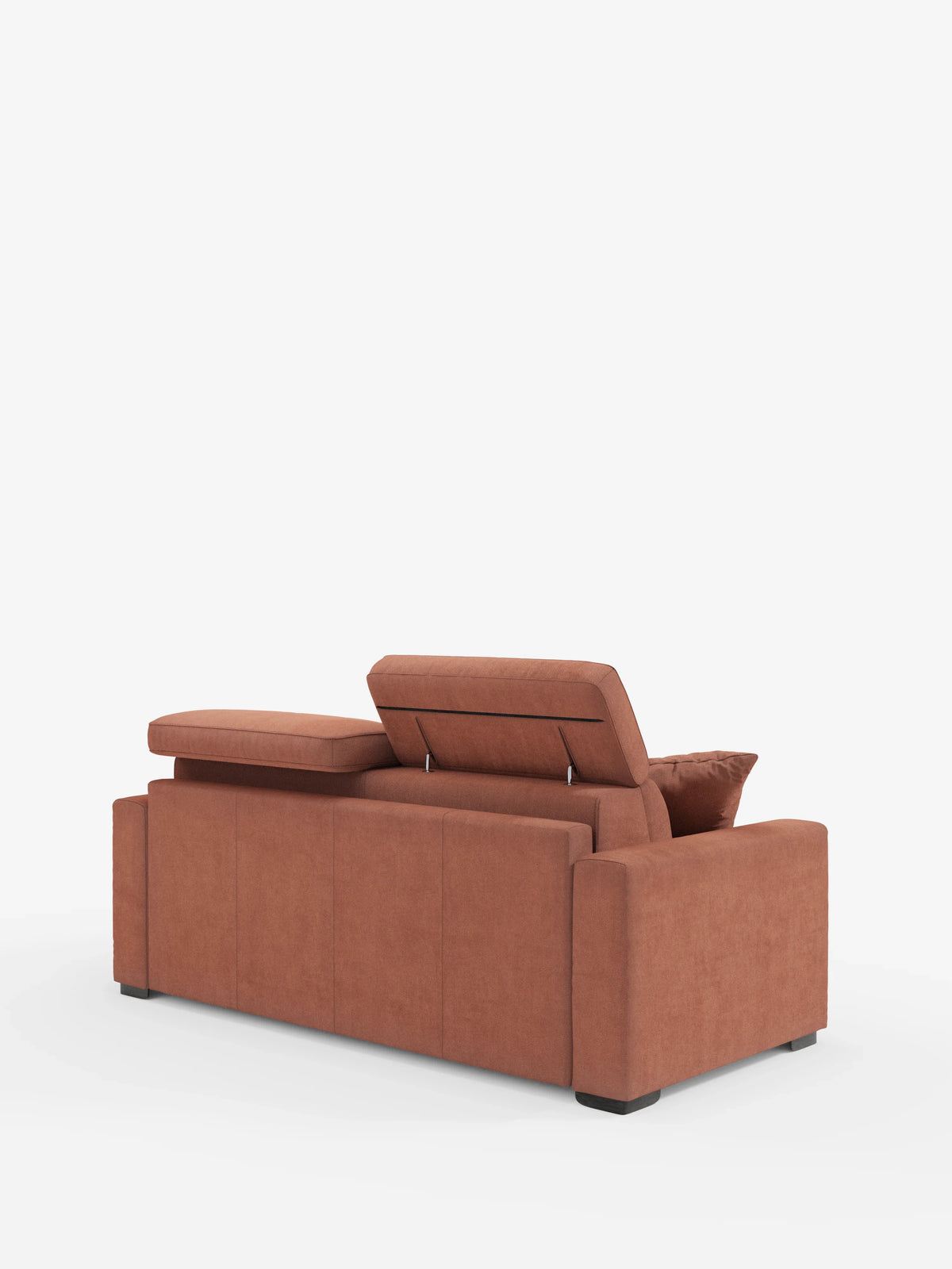 Maximus Divano letto 3 posti e materasso ALTO 20 cm - Poggiatesta reclinabili in tessuto smacchiabile Oeko-Tex