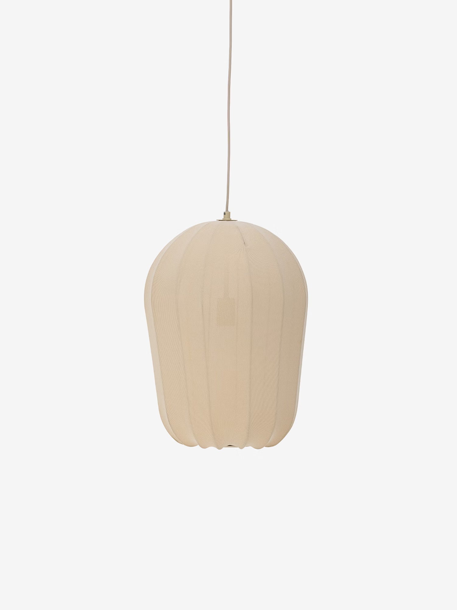 Naluna Suspension en tissu tricoté couleur naturelle