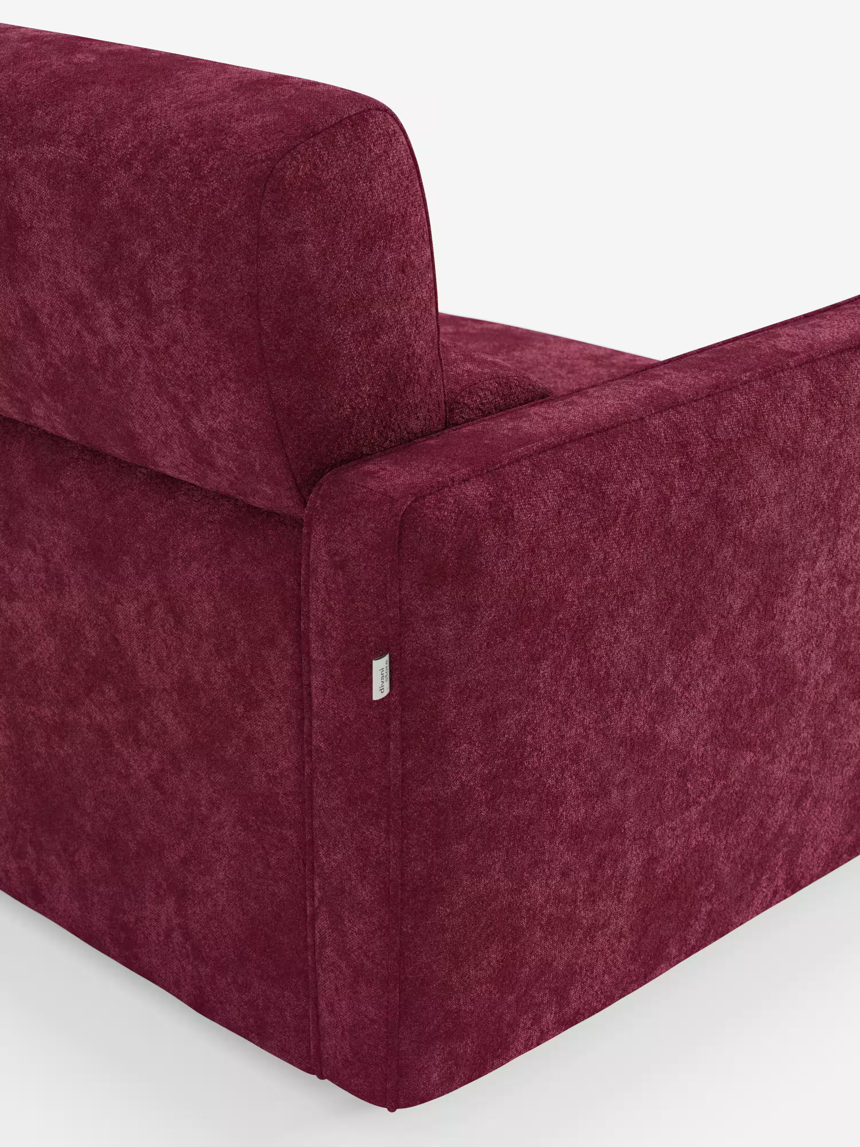 Nivon divano letto moderno 2 e 3 posti - materasso H16 cm e poggiatesta regolabili in tessuto smacchiabile