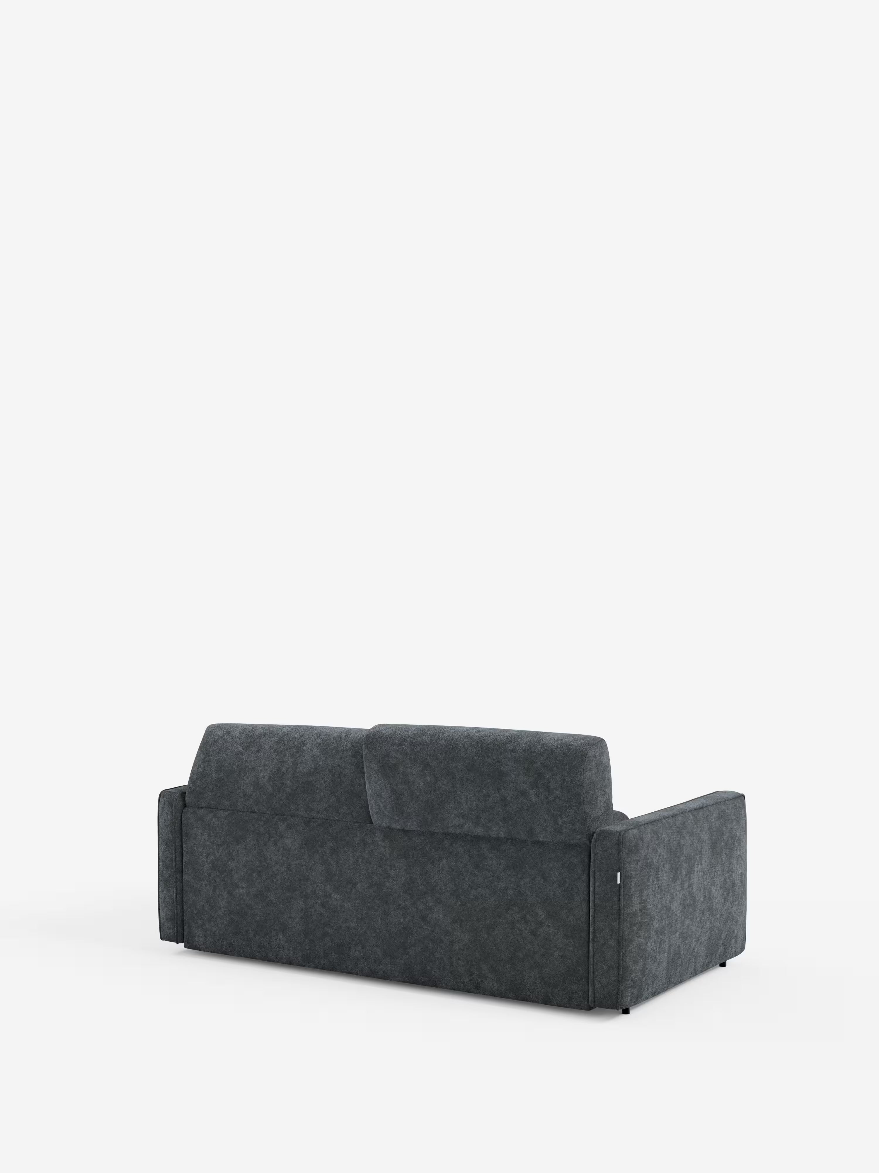 Nivon divano letto moderno 2 e 3 posti - materasso H16 cm e poggiatesta regolabili in tessuto smacchiabile