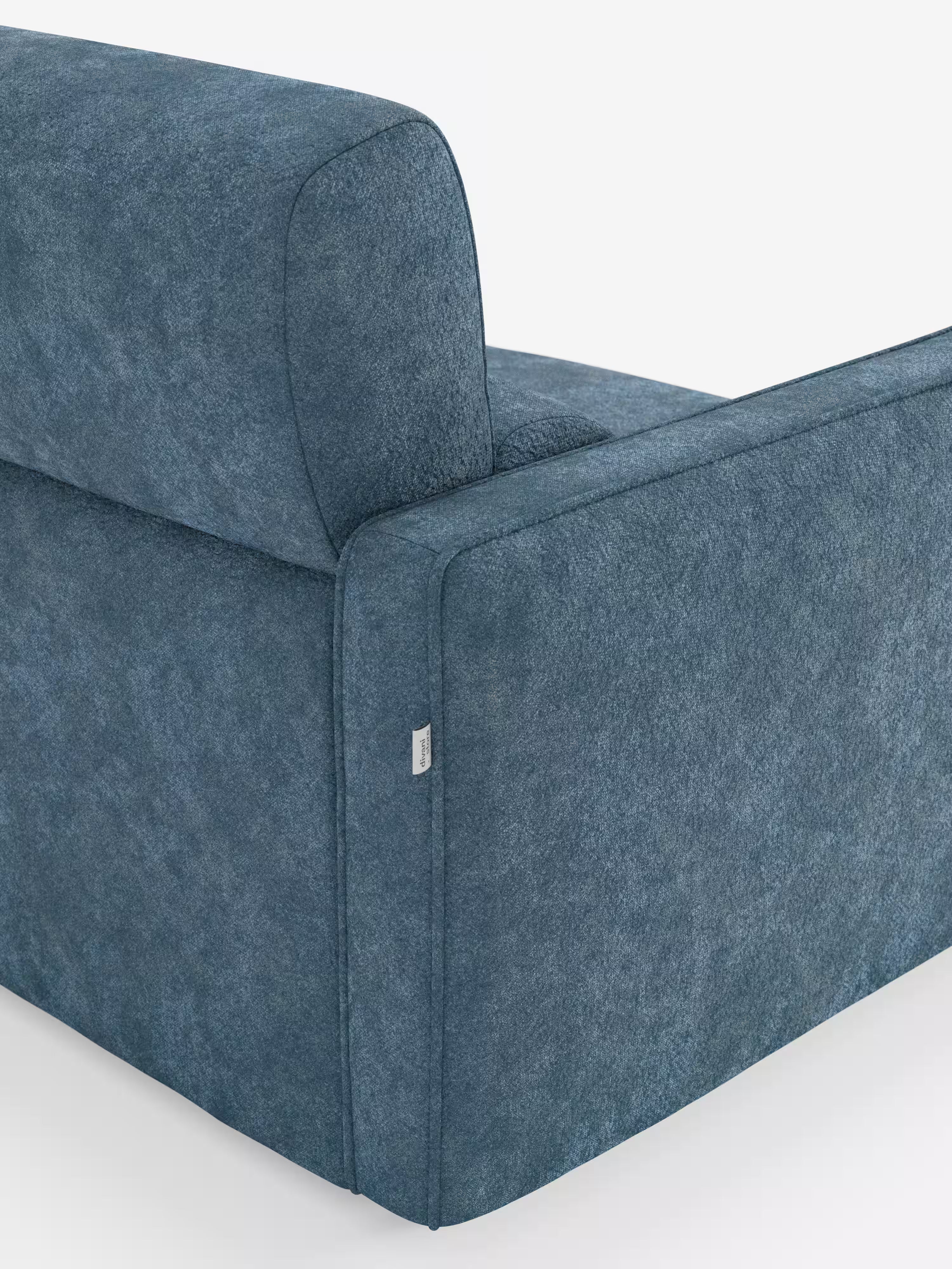 Nivon divano letto moderno 2 e 3 posti - materasso H16 cm e poggiatesta regolabili in tessuto smacchiabile