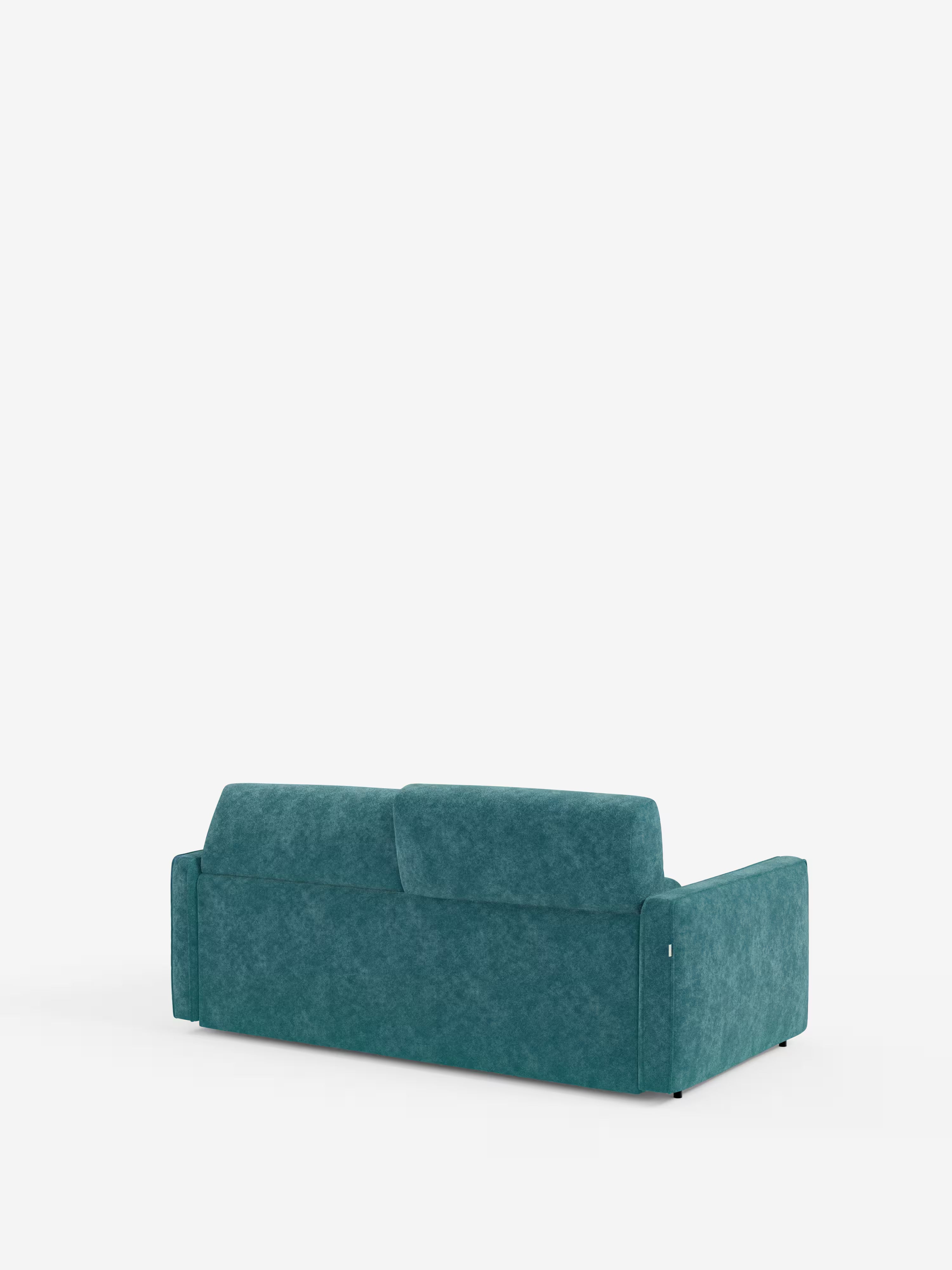 Nivon divano letto moderno 2 e 3 posti - materasso H16 cm e poggiatesta regolabili in tessuto smacchiabile