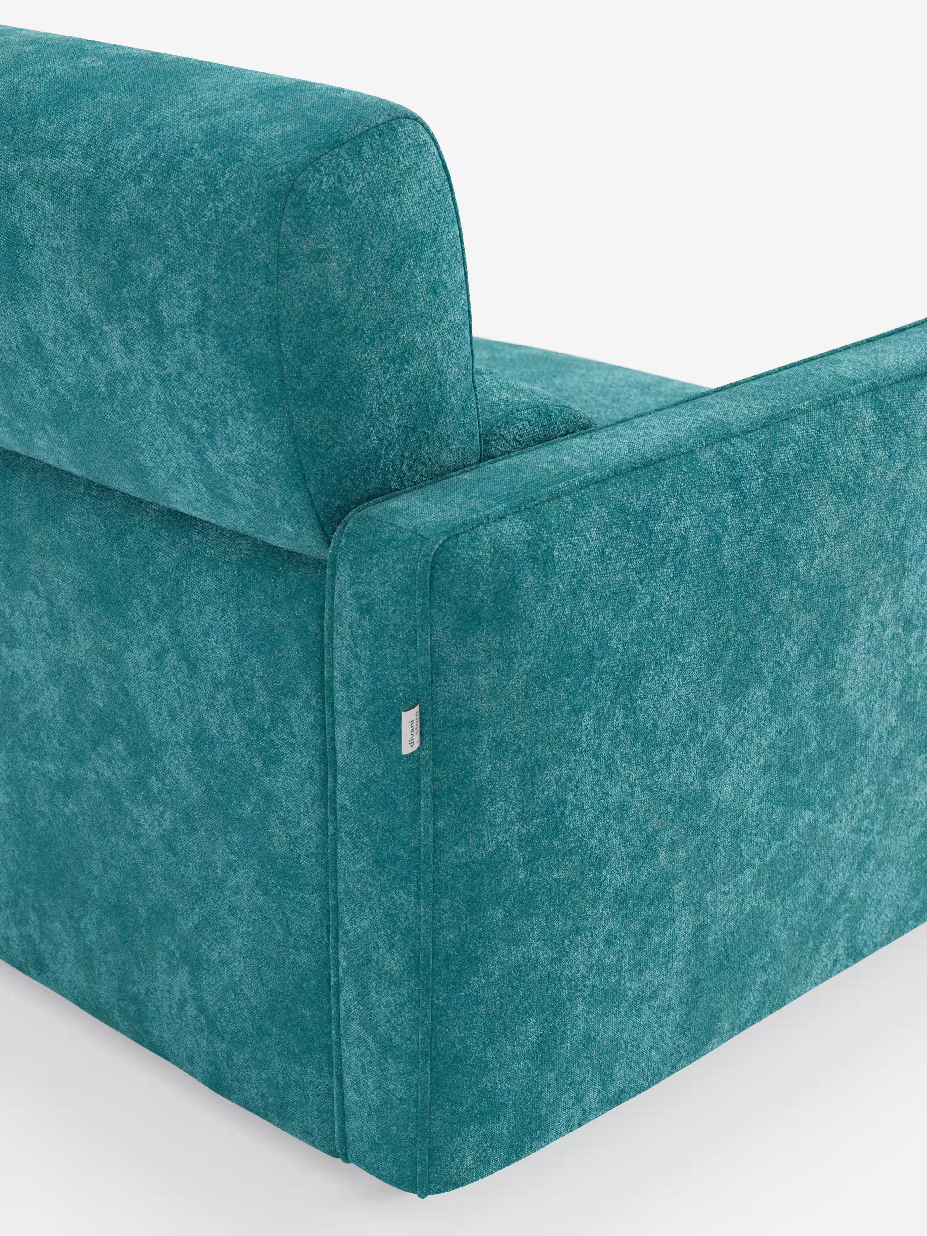 Nivon divano letto moderno 2 e 3 posti - materasso H16 cm e poggiatesta regolabili in tessuto smacchiabile