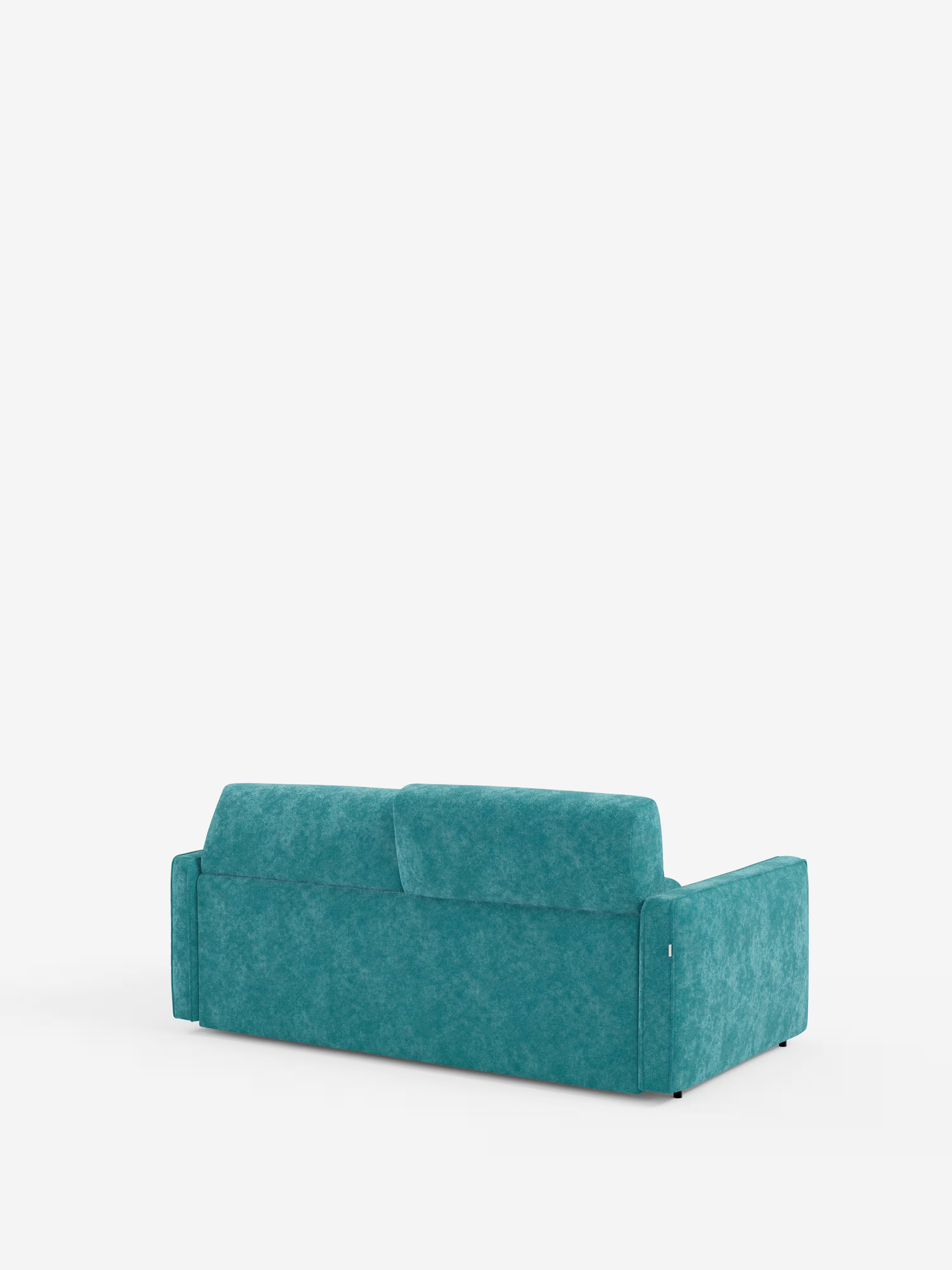 Nivon divano letto moderno 2 e 3 posti - materasso H16 cm e poggiatesta regolabili in tessuto smacchiabile