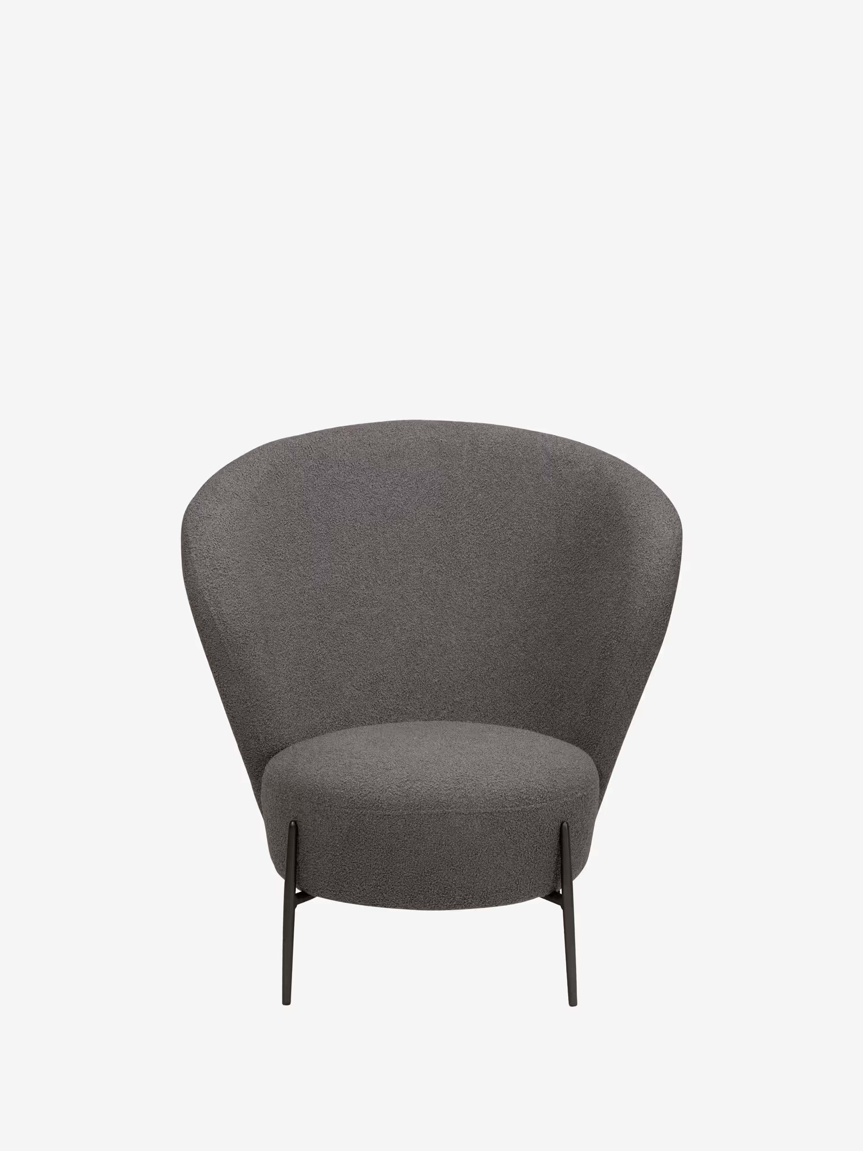 Orbit Sillón – Confort envolvente en diseño bouclé RPES ecológico