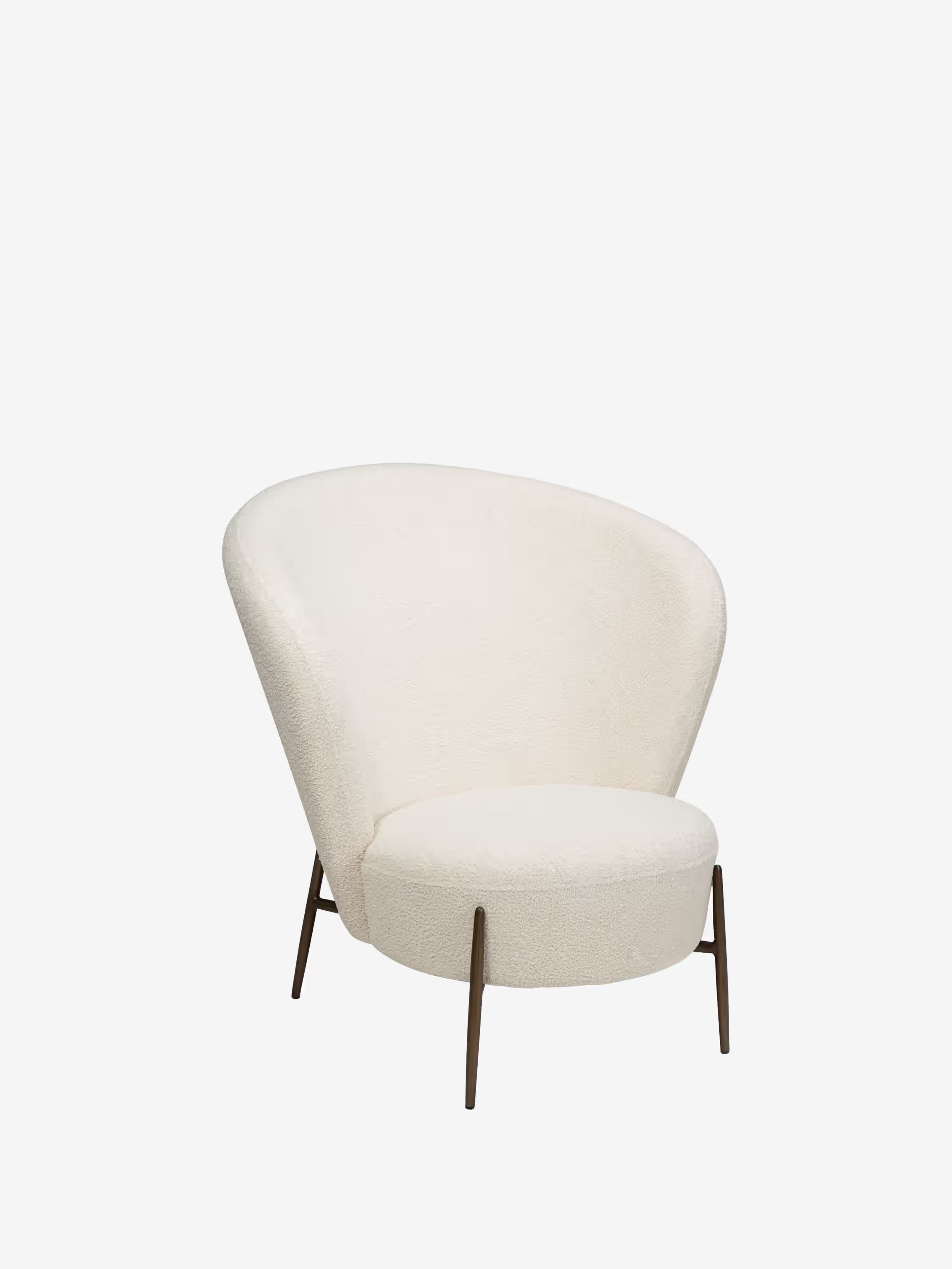 Orbit Sillón – Confort envolvente en diseño bouclé RPES ecológico