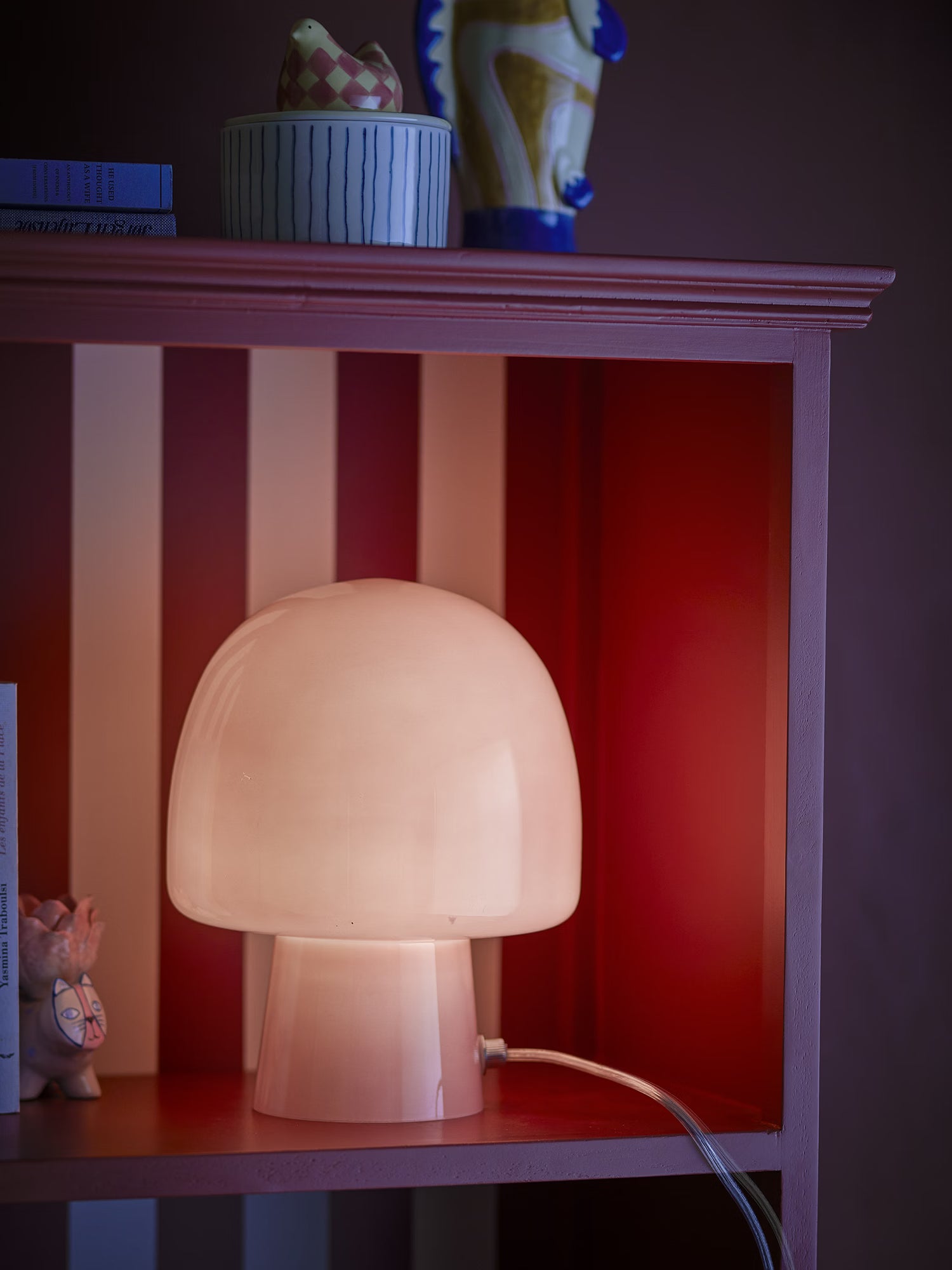 Paddy Lampada da Tavolo in Vetro – Design a Fungo