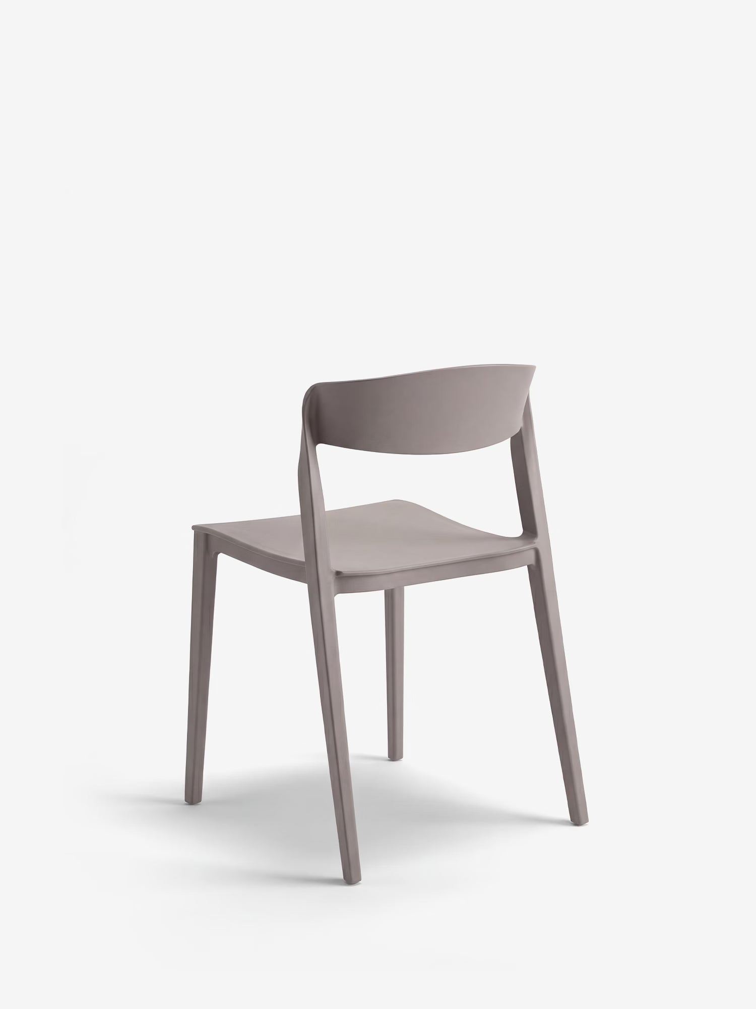 Perla Silla apilable de polipropileno con diseño moderno y versátil