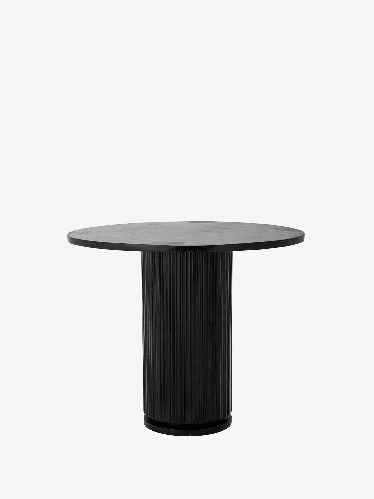 Porto Mesa redonda Ø80 cm de madera de mango negra FSC®