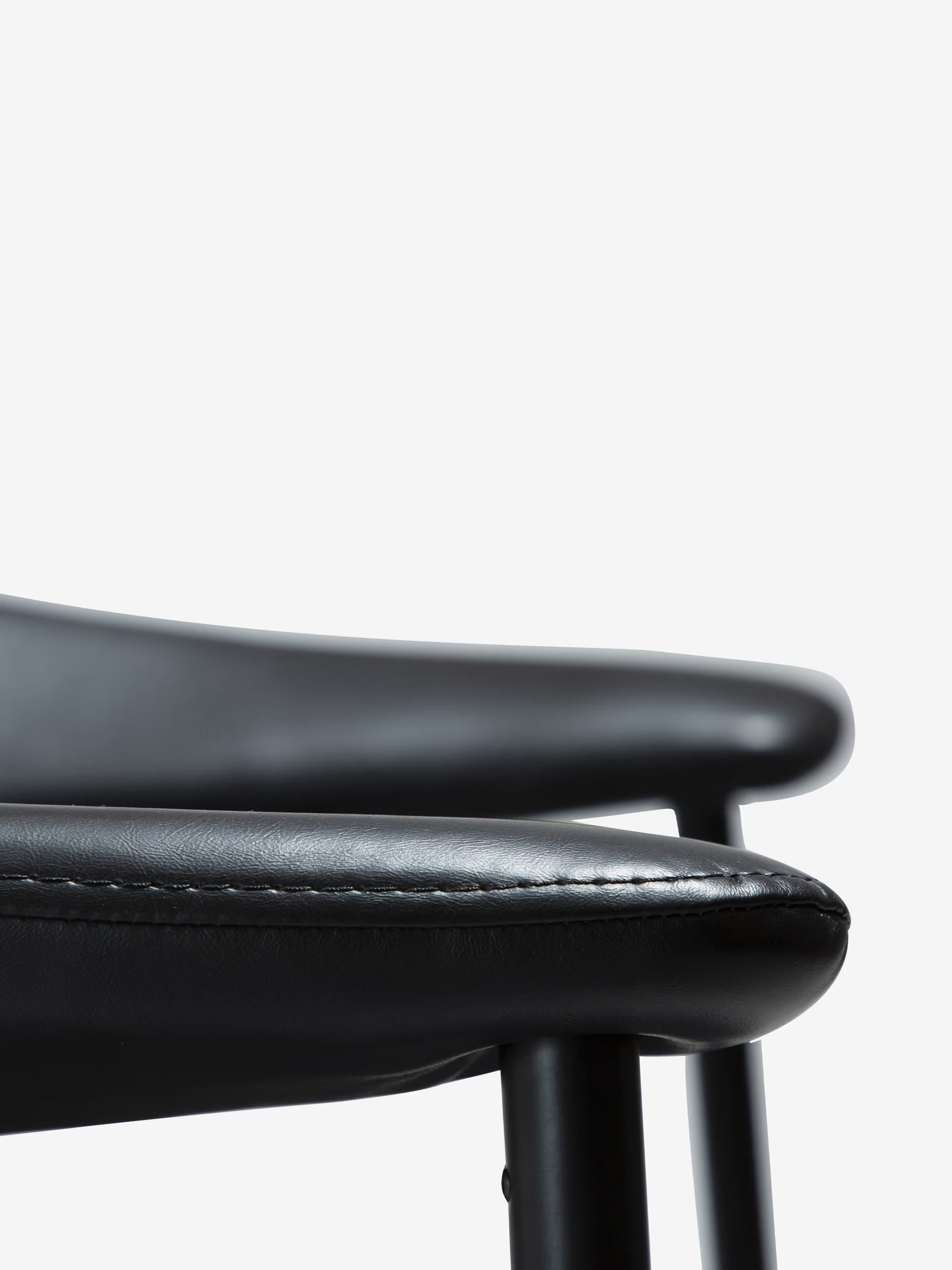 Rover chaise de bureau en cuir durable - design moderne industriel-chic