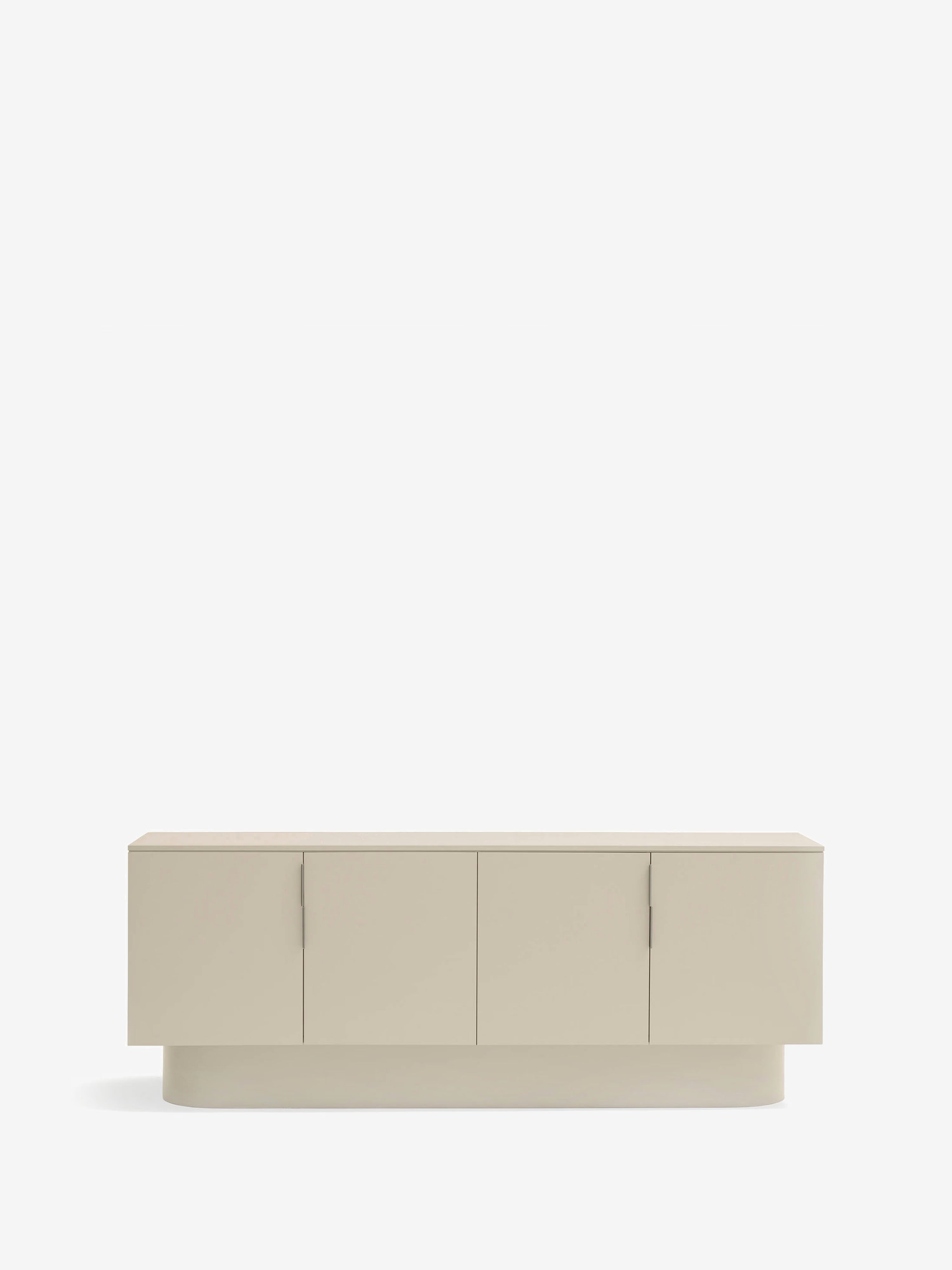 Totem aparador en MDF beige arena - aparador moderno 200 x 78 cm