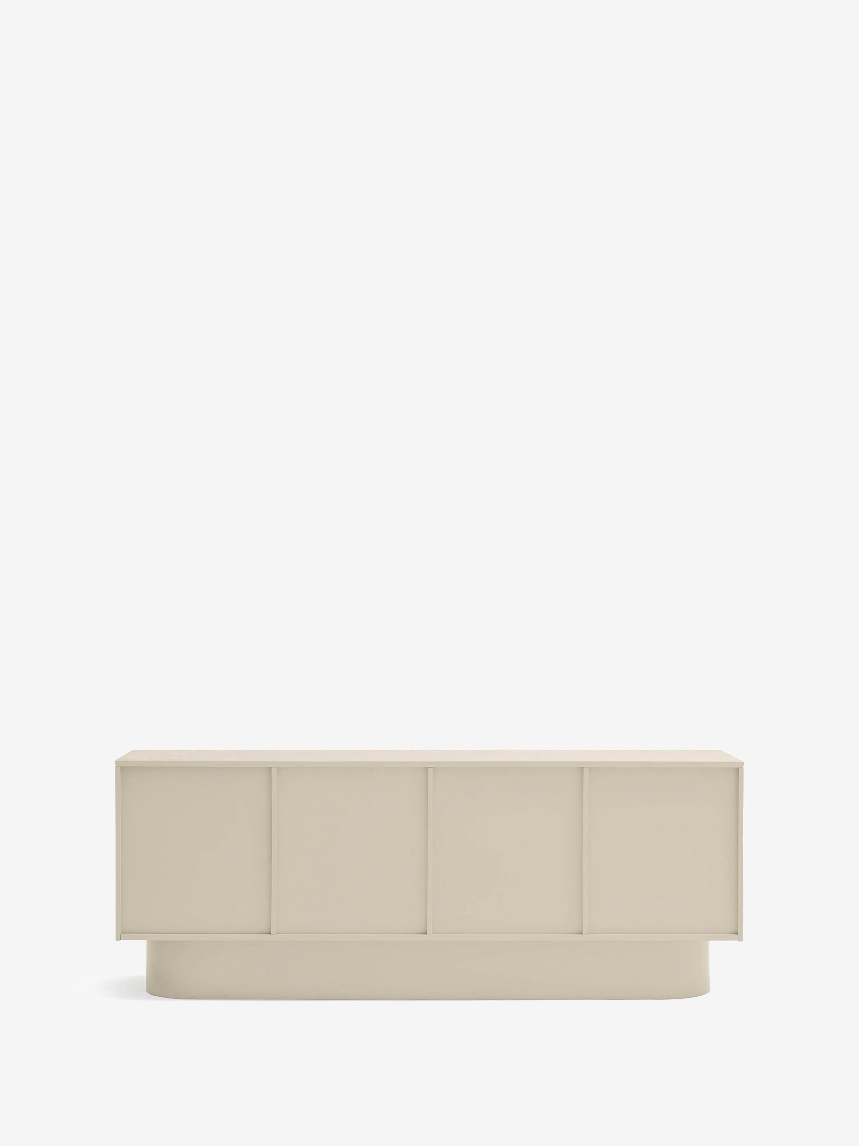 Totem aparador en MDF beige arena - aparador moderno 200 x 78 cm
